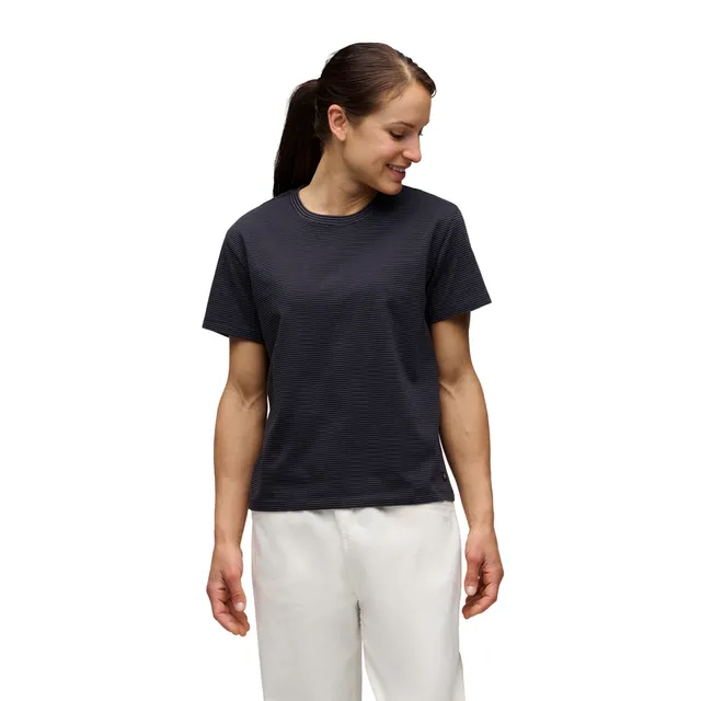 black-diamond-women-s-bd-stripe-short-sleeve-tee-t-shirt-femme-manches-courtes image 1
