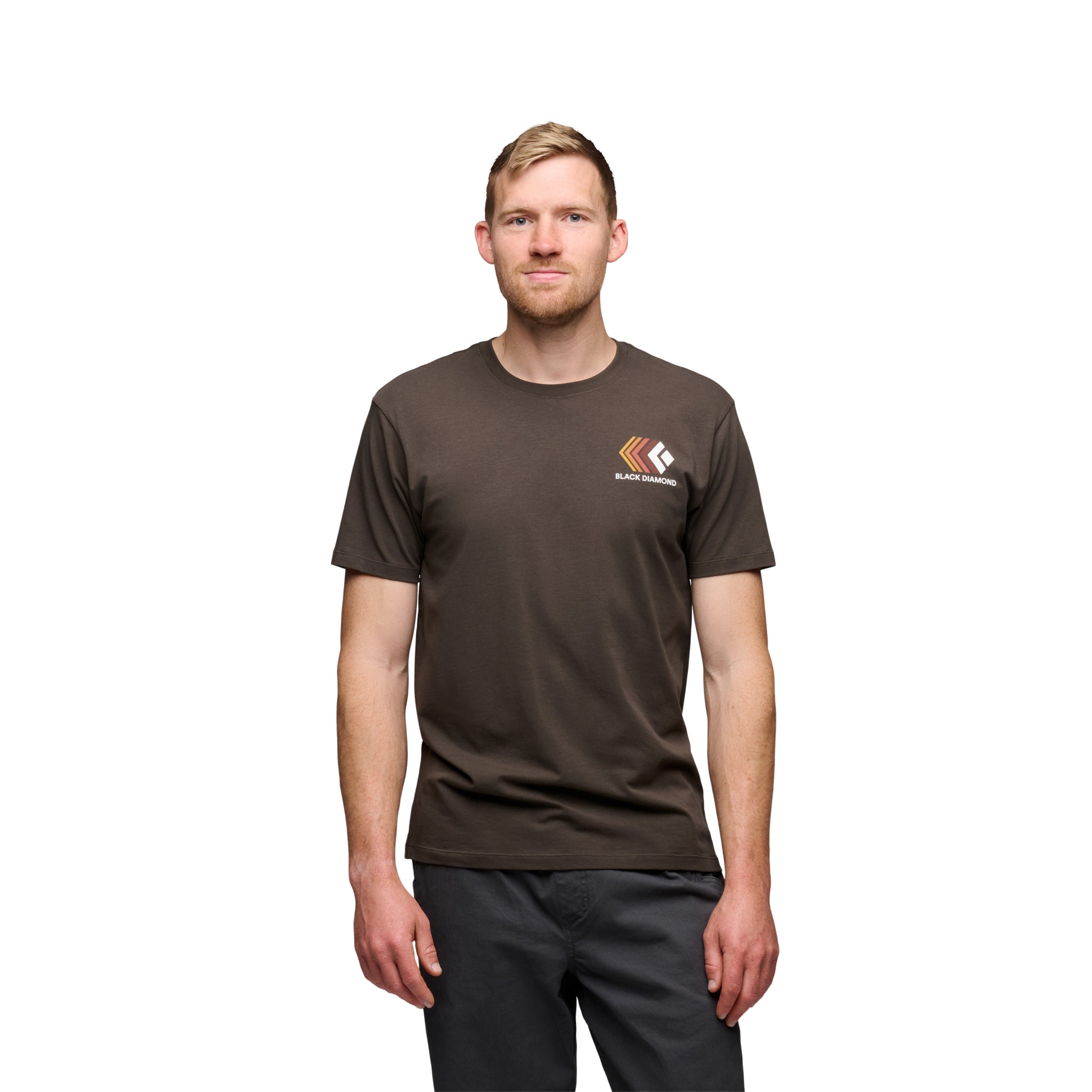 black-diamond-faded-short-sleeve-tee-homme-t-shirt-coton-bio image 7