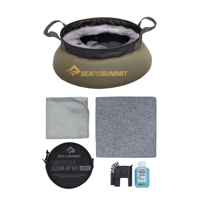 sea-to-summit-camp-kitchen-clean-up-kit-vier-de-camping-10l image 1