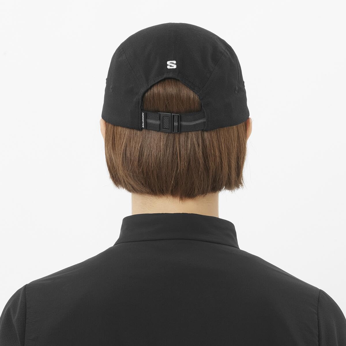 salomon-logo-5-panneaux-casquette-coton image 5