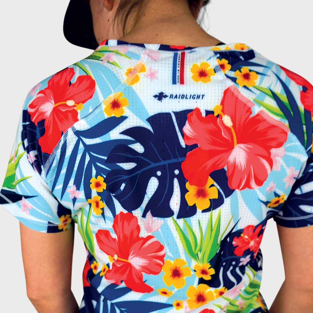 raidlight-ecodry-flower-maillot-trail-femme-respirant image 7