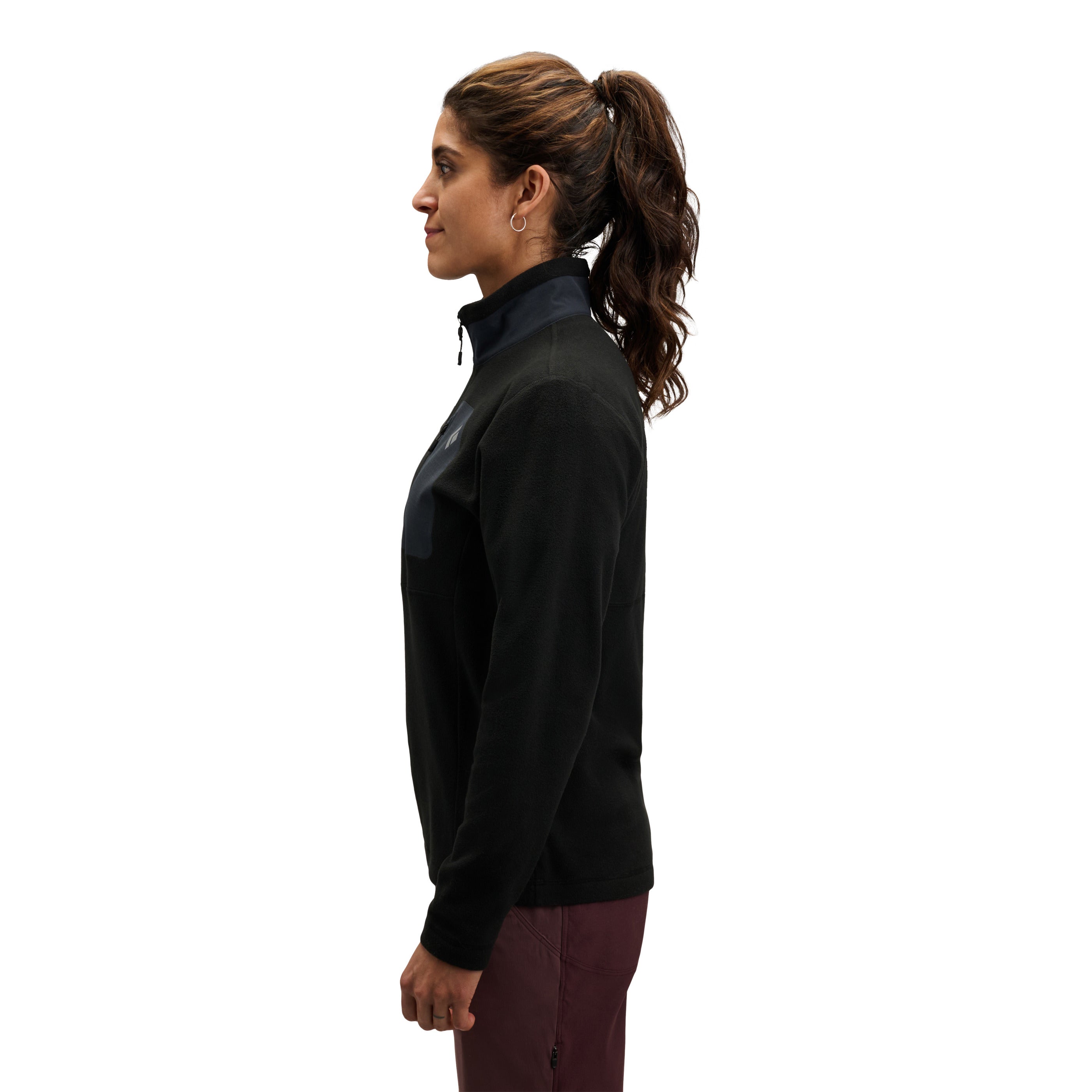 black-diamond-rift-half-zip-veste-polaire-femme image 2