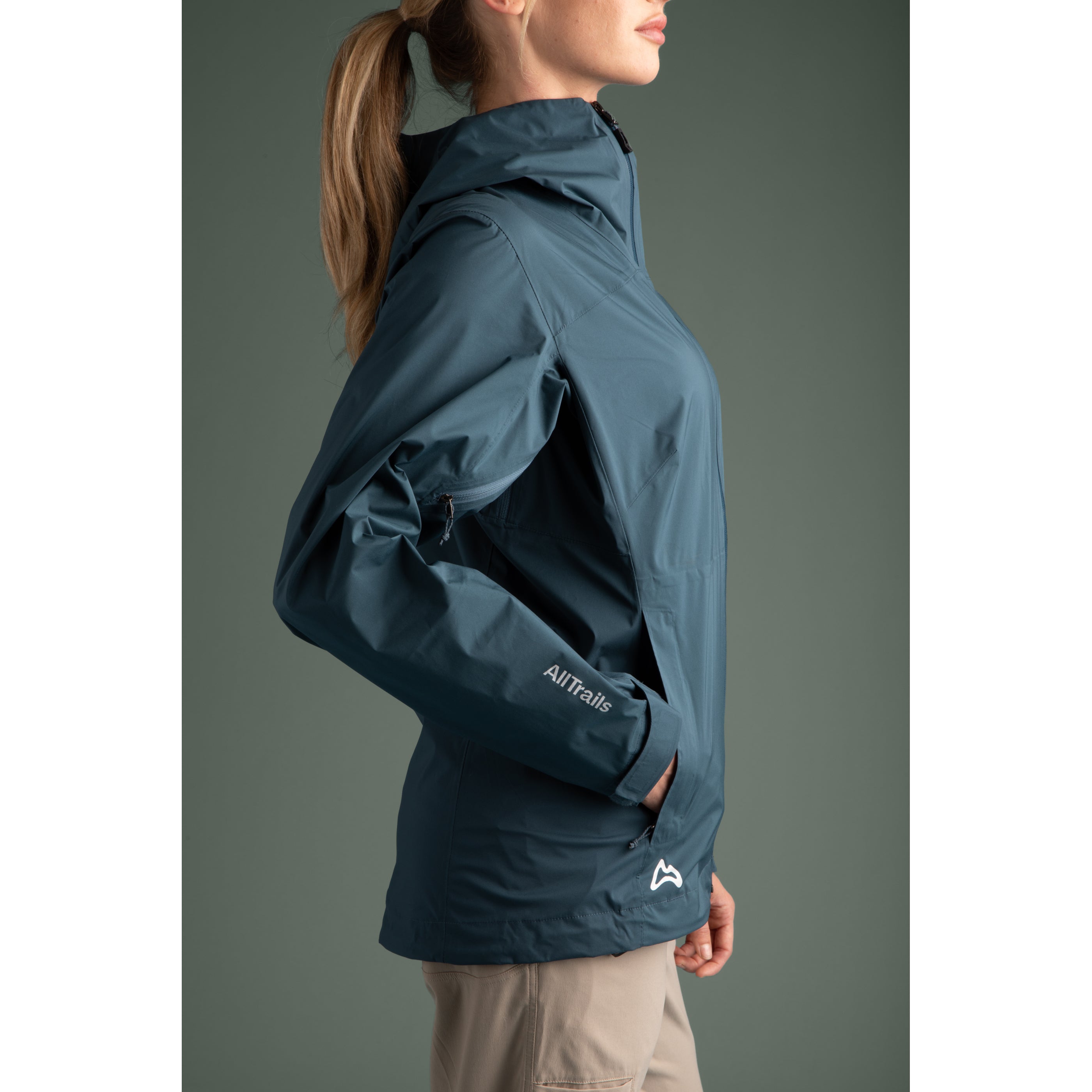 black-diamond-fineline-stretch-shell-femme-veste-imperm-able-bd-x-alltrails image 2