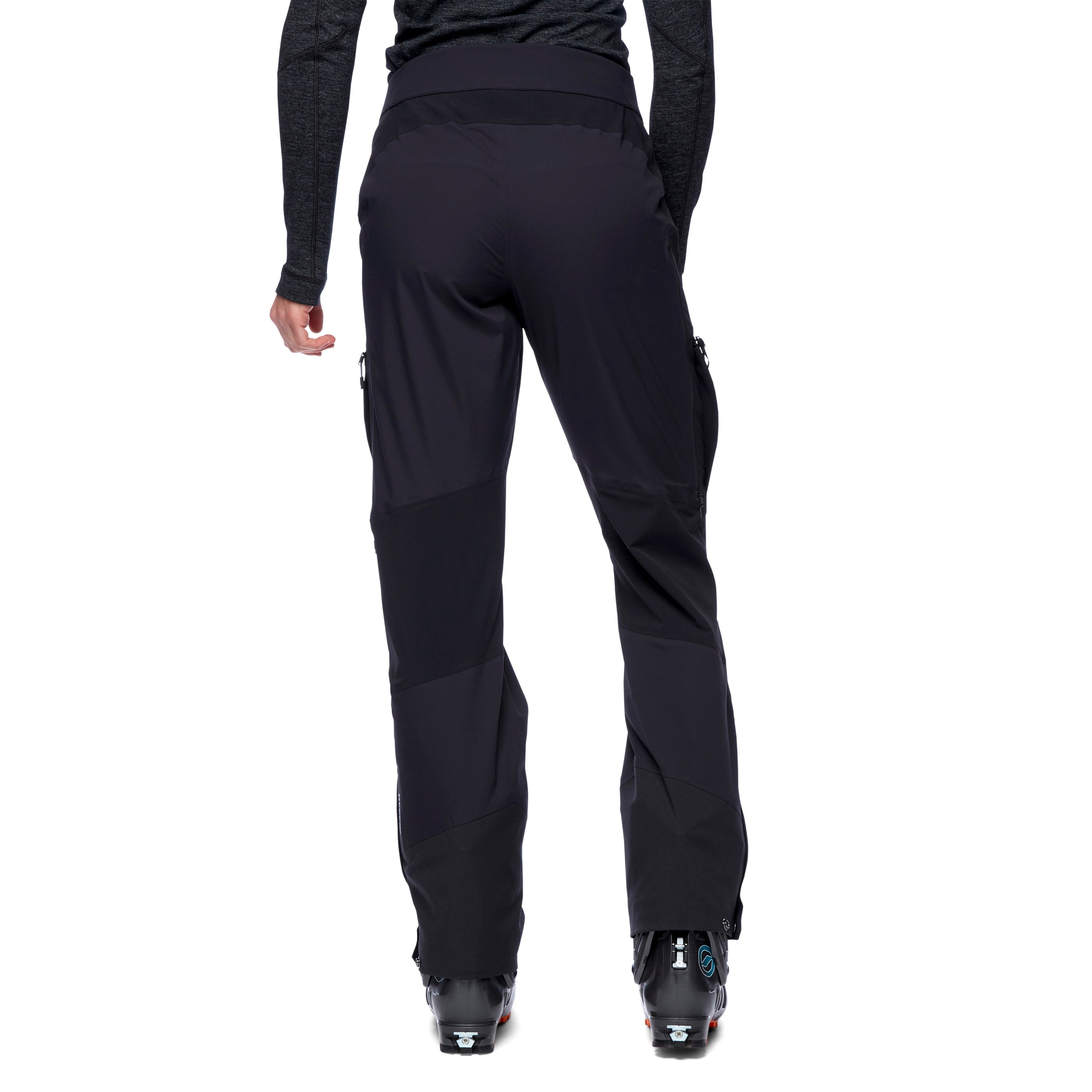 black-diamond-women-s-dawn-patrol-hybrid-pants-pantalon-ski-de-randonn-e-femme image 2