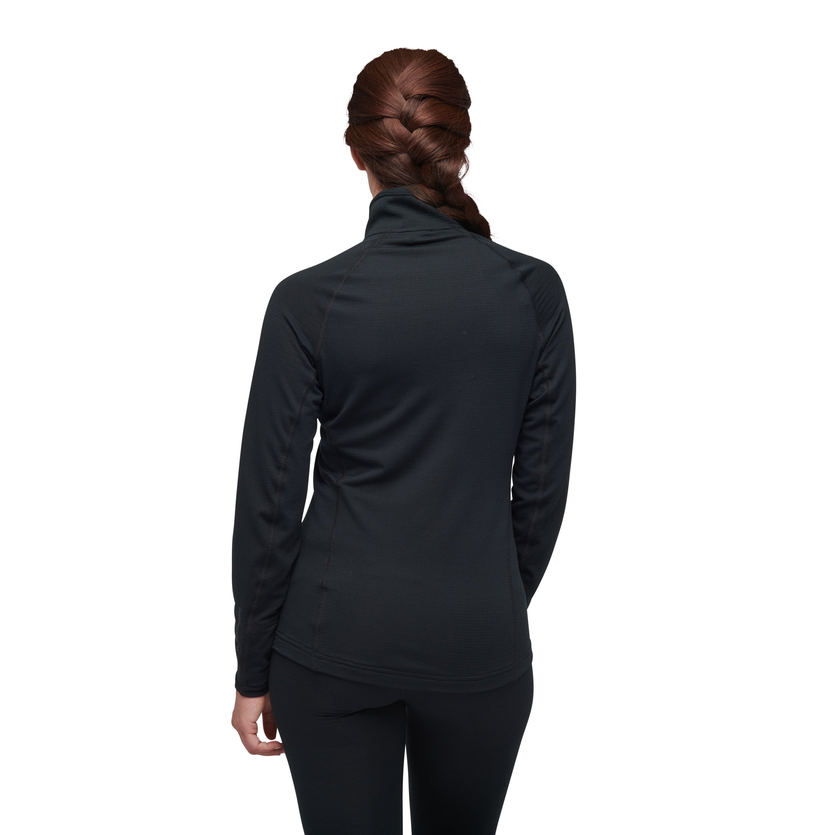 black-diamond-coefficient-lt-quarter-zip-pullover-femme image 2