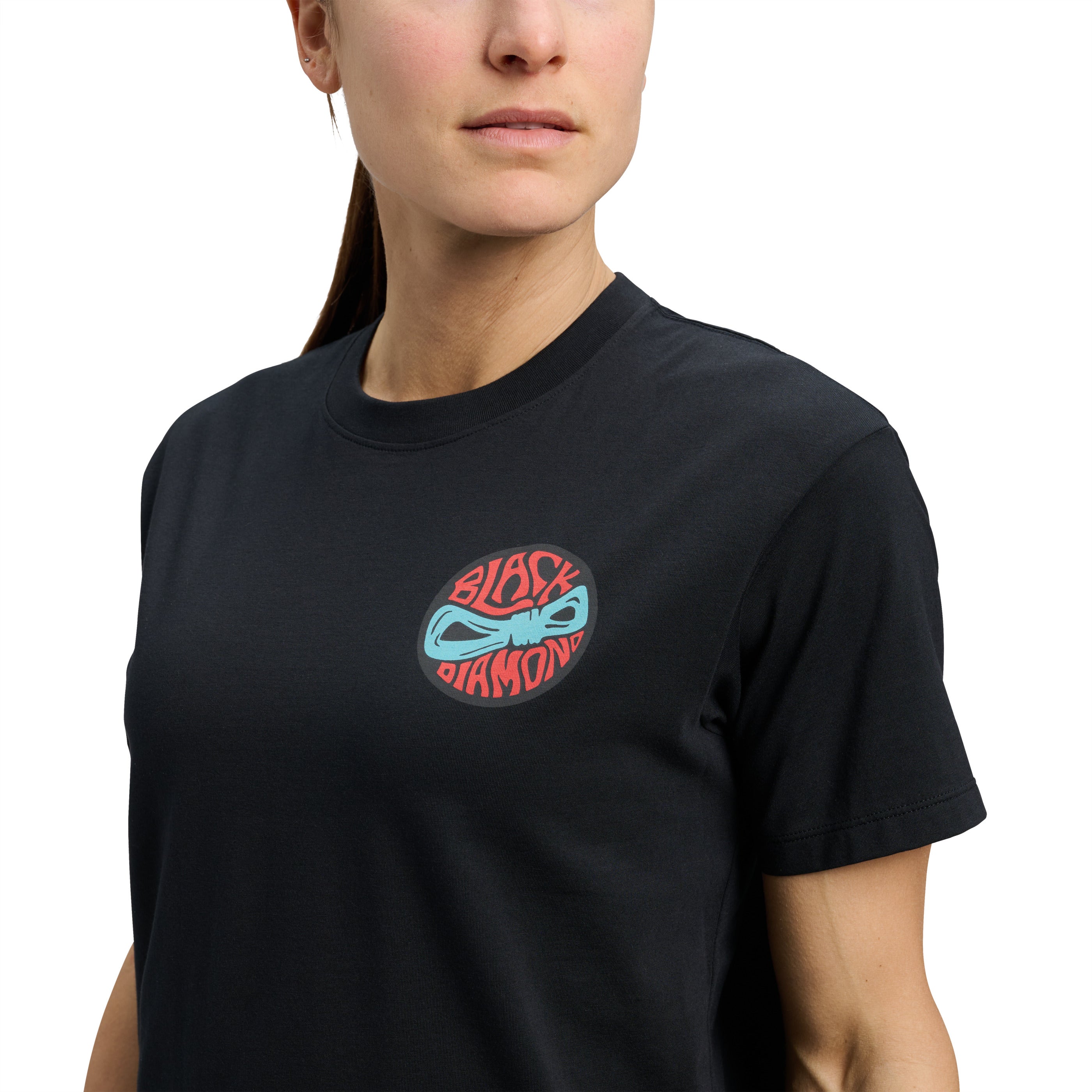 black-diamond-women-s-rope-badge-tee-t-shirt-manches-courtes-femme image 5
