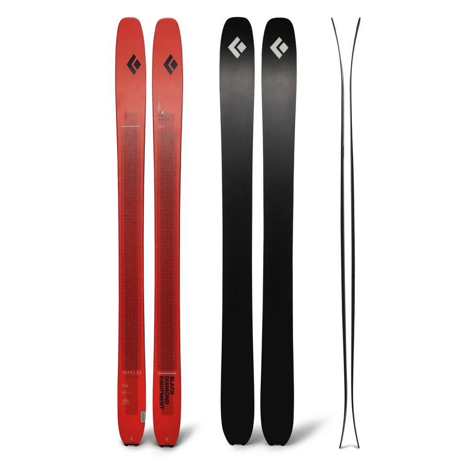 black-diamond-impulse-pro-ti-114-skis-191cm image 1