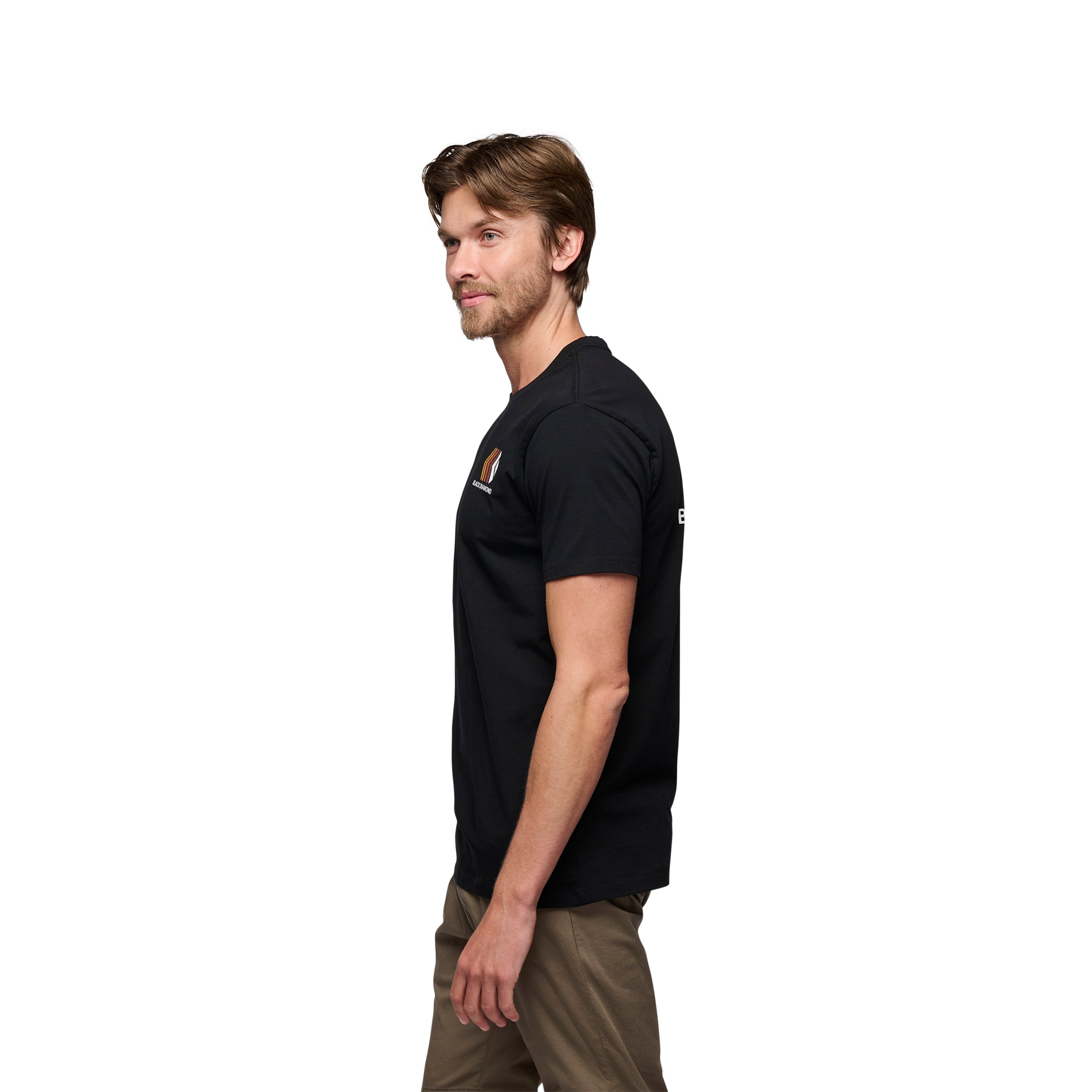 black-diamond-faded-short-sleeve-tee-homme-t-shirt-coton-bio image 2