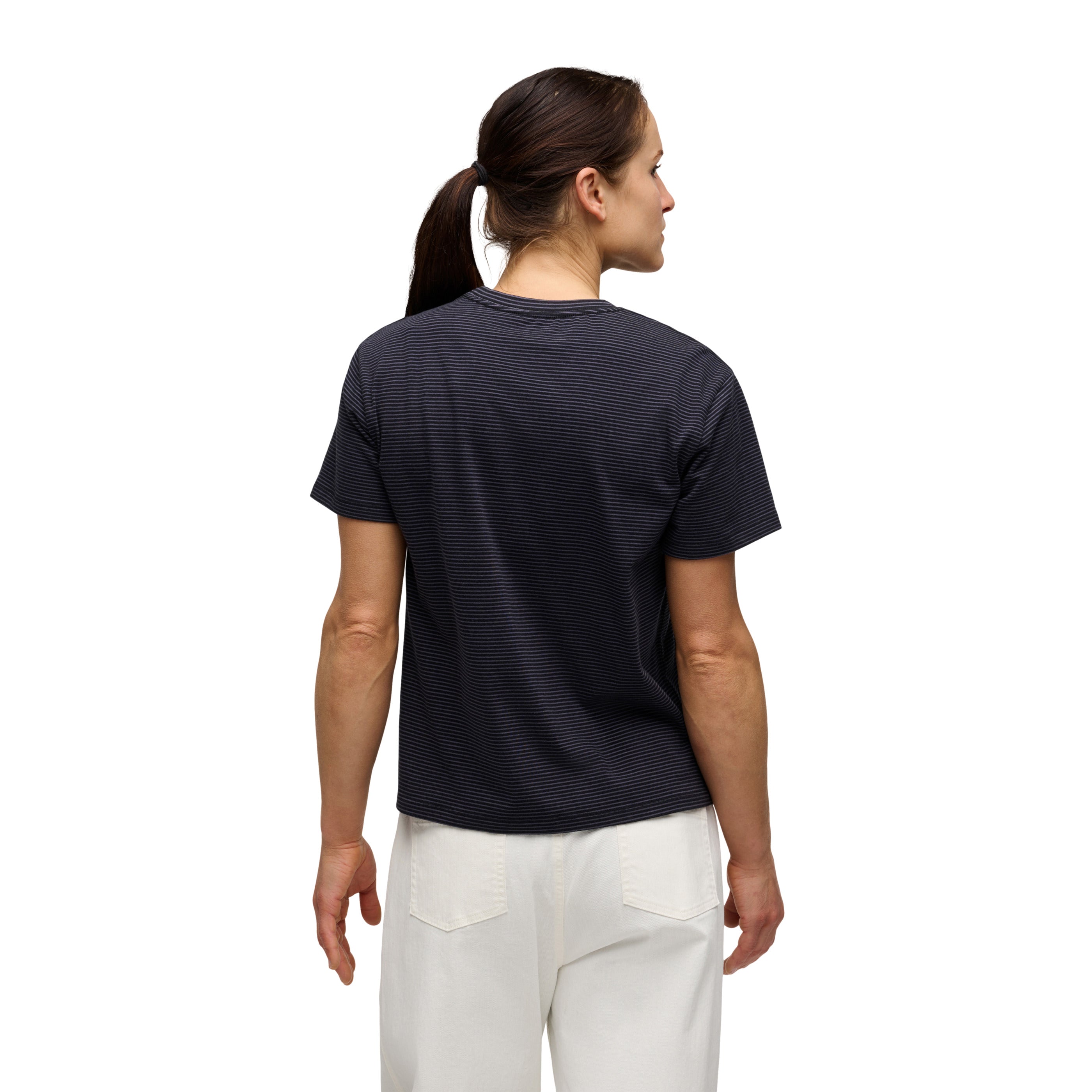 black-diamond-women-s-bd-stripe-short-sleeve-tee-t-shirt-femme-manches-courtes image 4