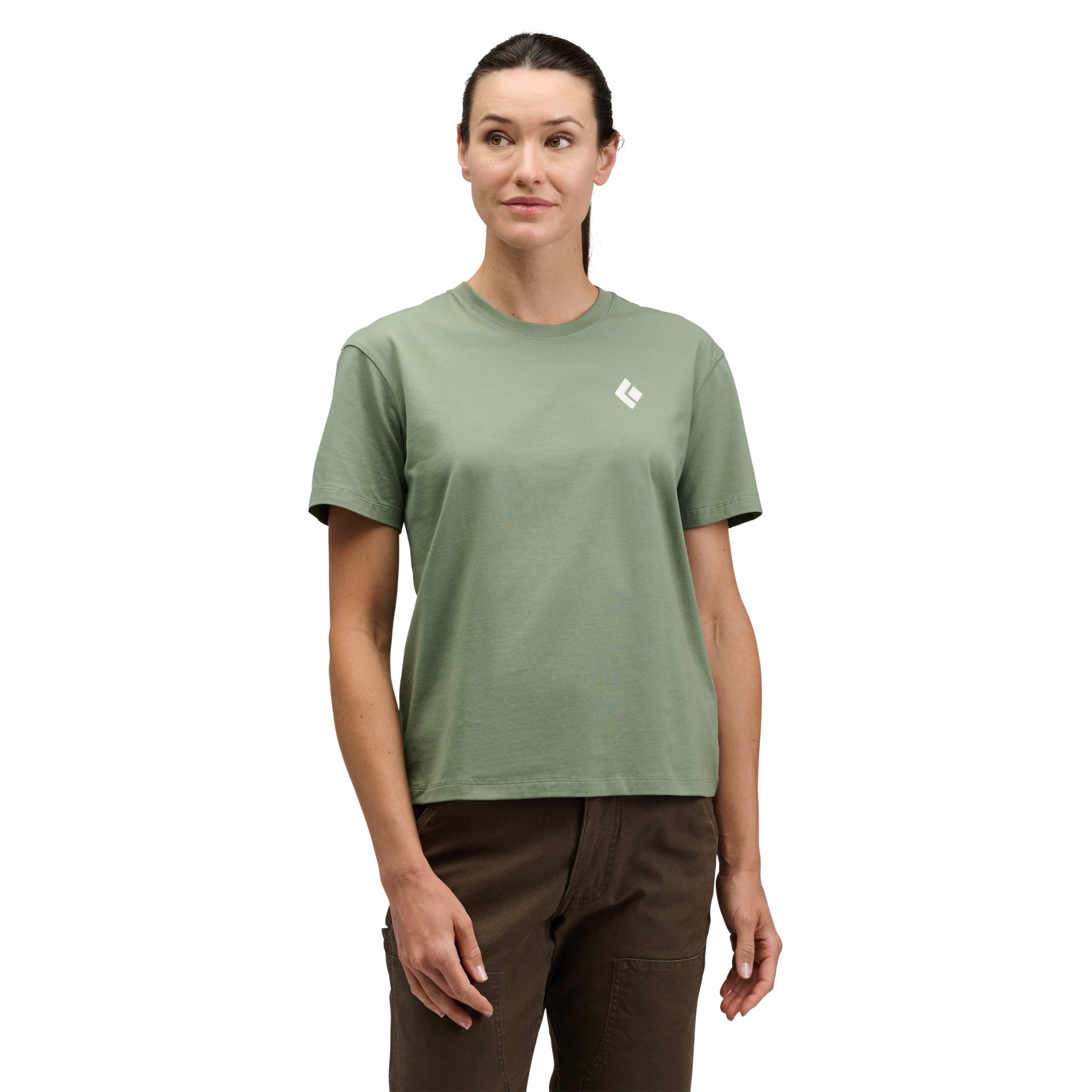 black-diamond-equipment-for-alpinists-tee-femme-t-shirt-manches-courtes image 1