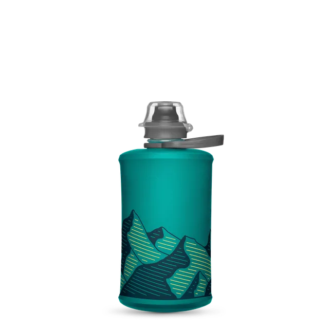 hydrapak-stow-350ml-gourde-souple-pliable-glacier-blue image 1