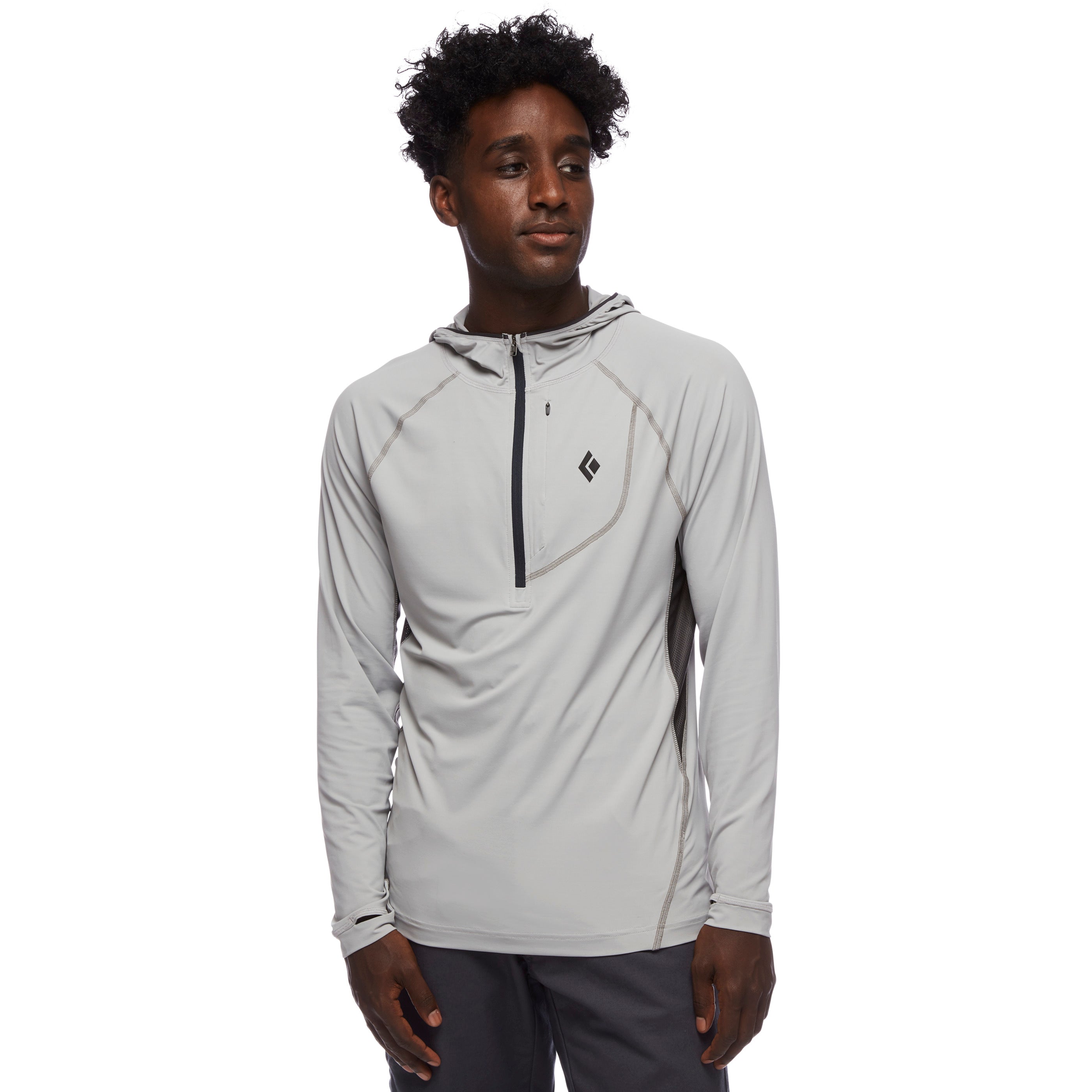 black-diamond-alpenglow-pro-hoody-homme-anti-uv image 1