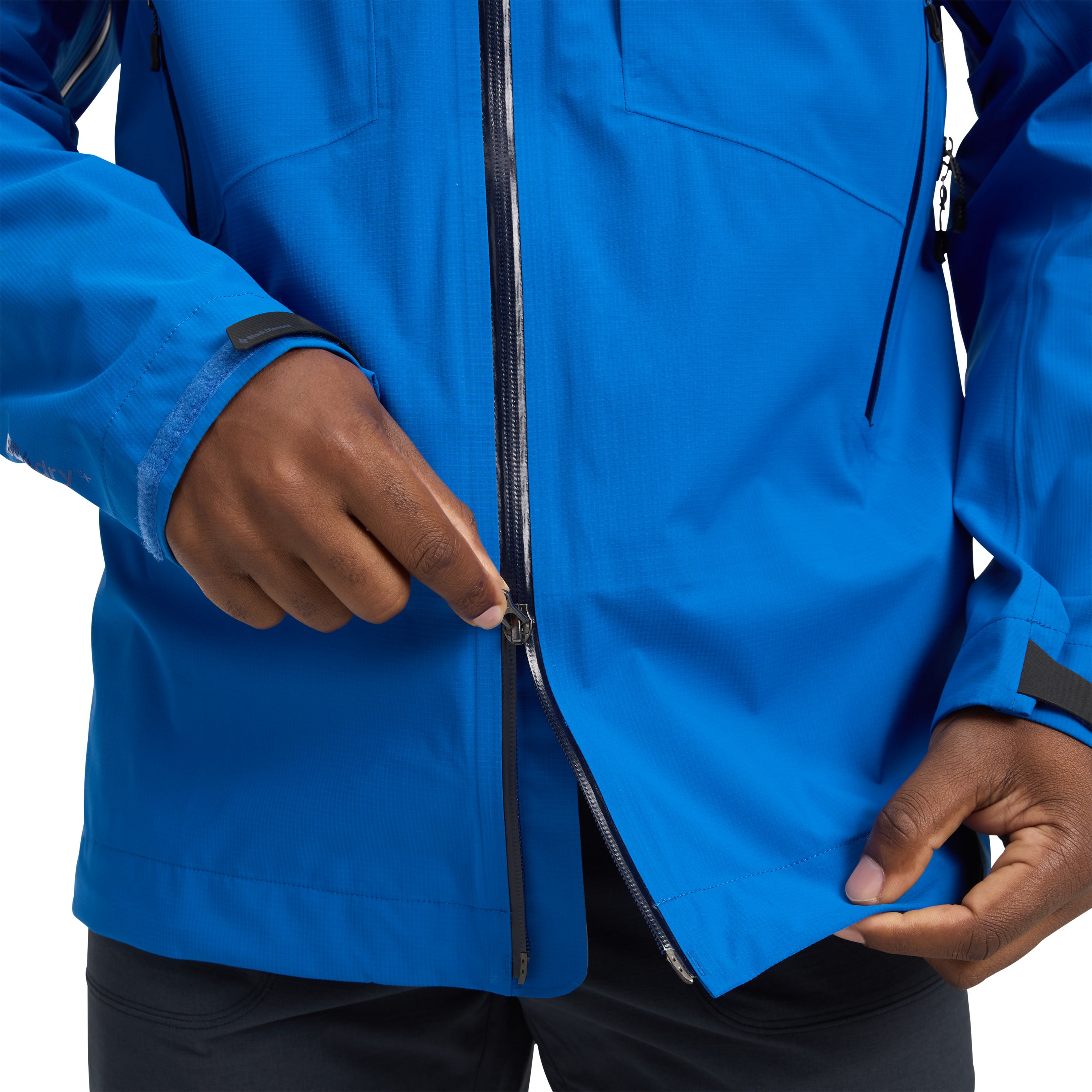 black-diamond-highline-stretch-shell-homme-veste-3-couches-imperm-able image 8