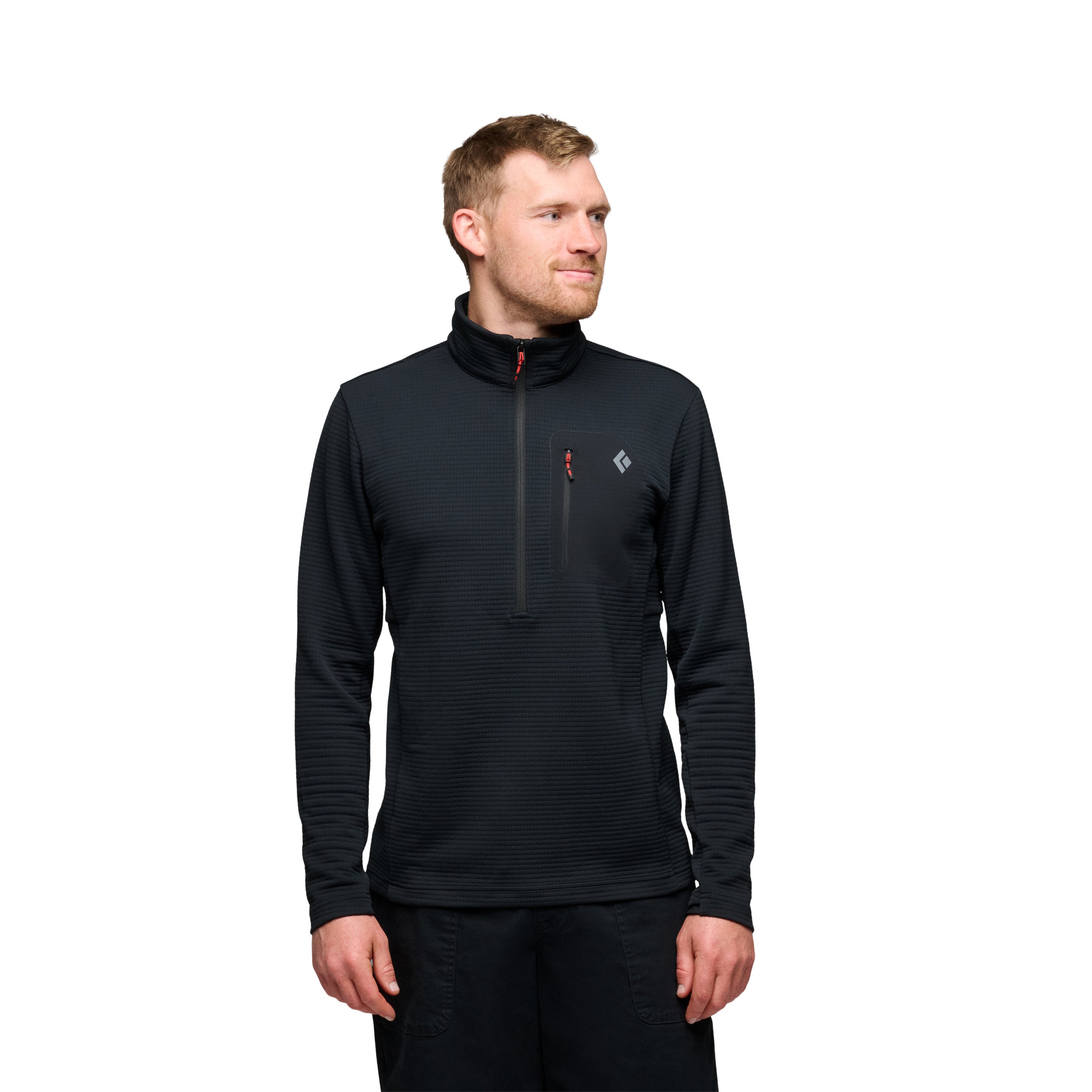 black-diamond-diverge-half-zip-veste-polaire-homme image 1