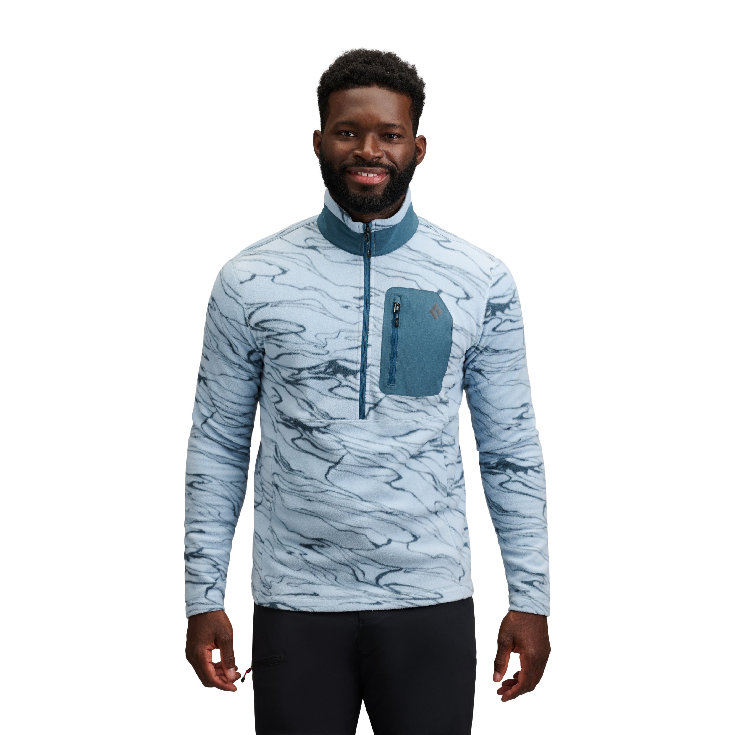 black-diamond-rift-half-zip-veste-polaire-homme image 2