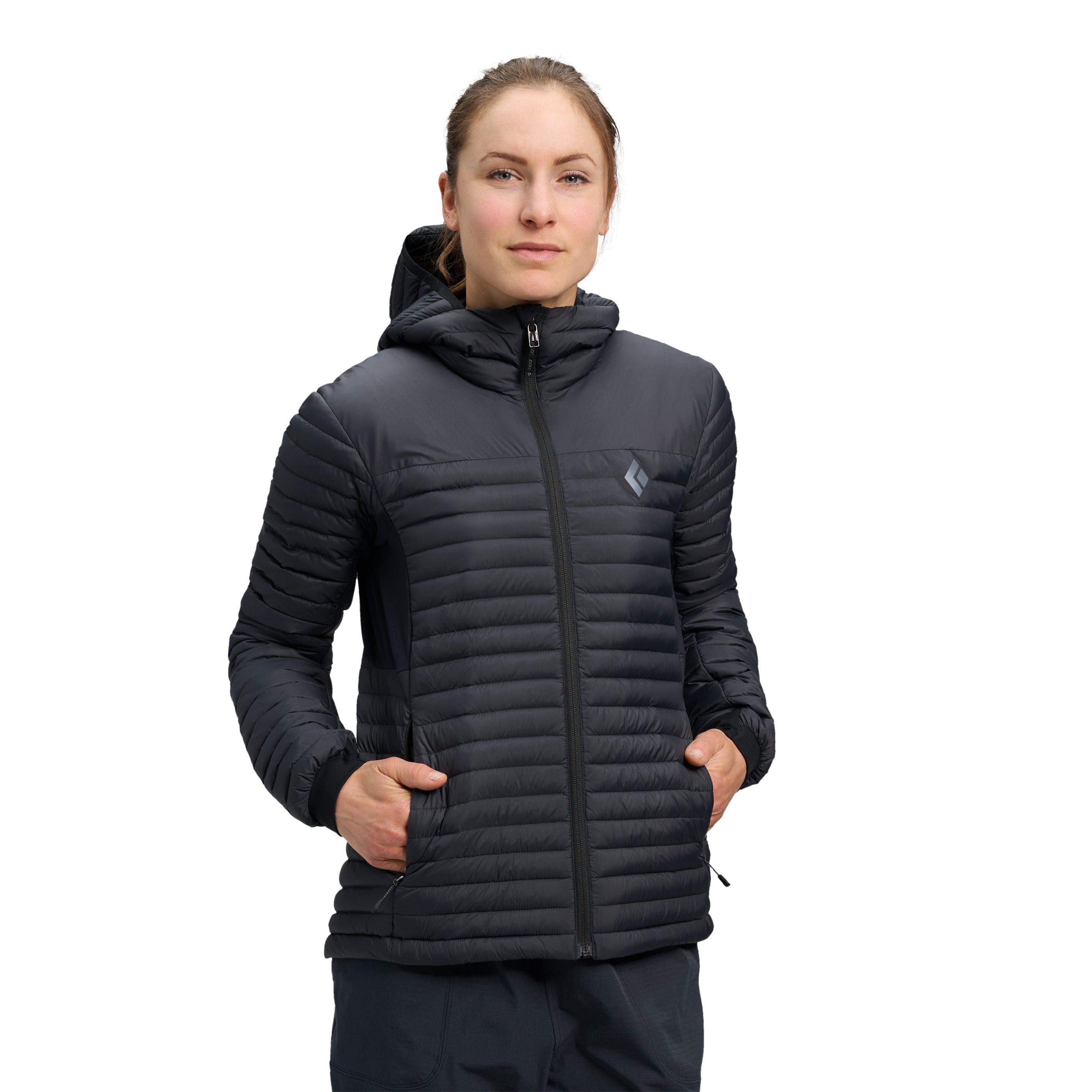 black-diamond-access-down-1-0-hoody-femme image 1