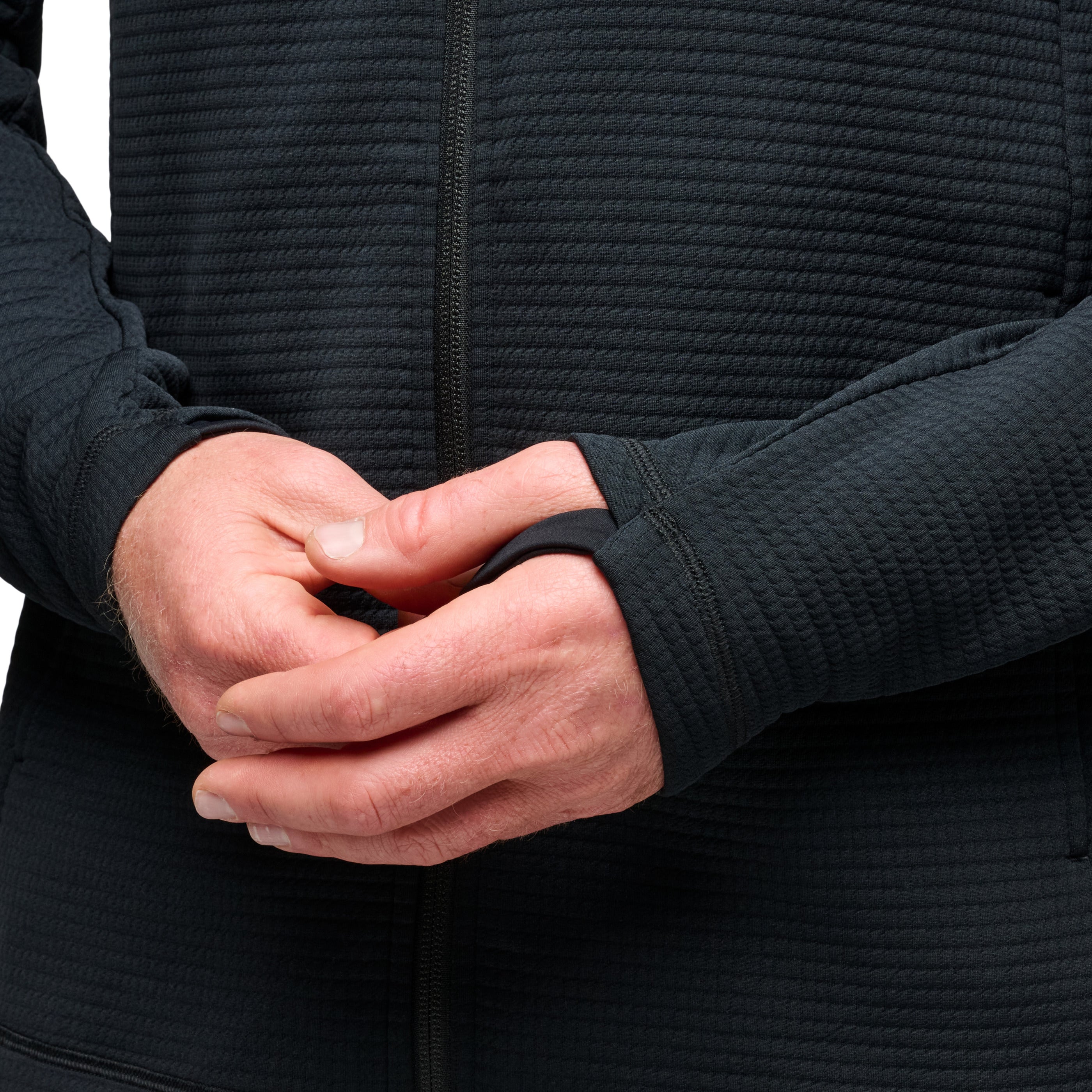 black-diamond-diverge-full-zip-hoody-homme-polaire-capuche image 5