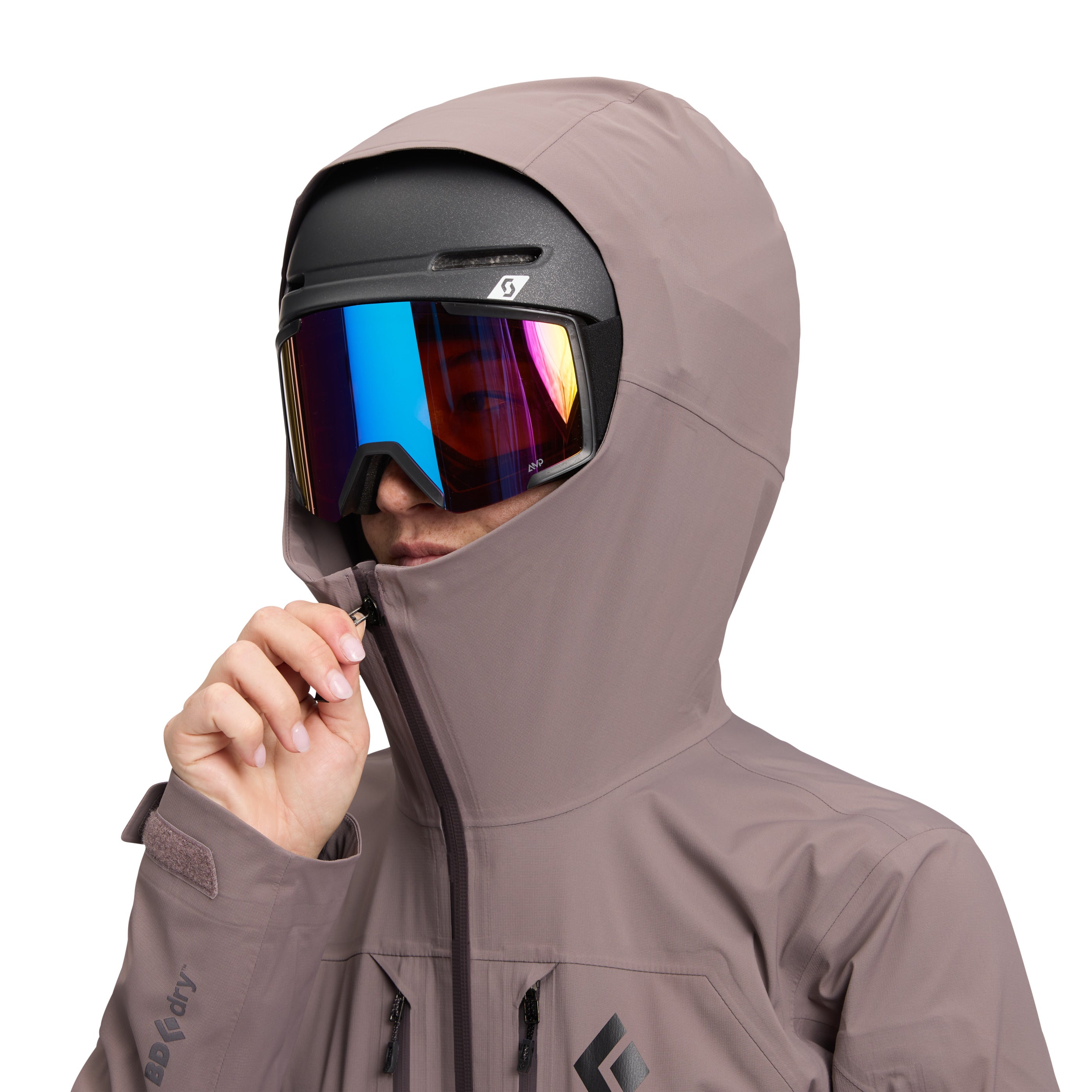 black-diamond-recon-lt-stretch-shell-veste-ski-femme-3l-bd-dry image 7
