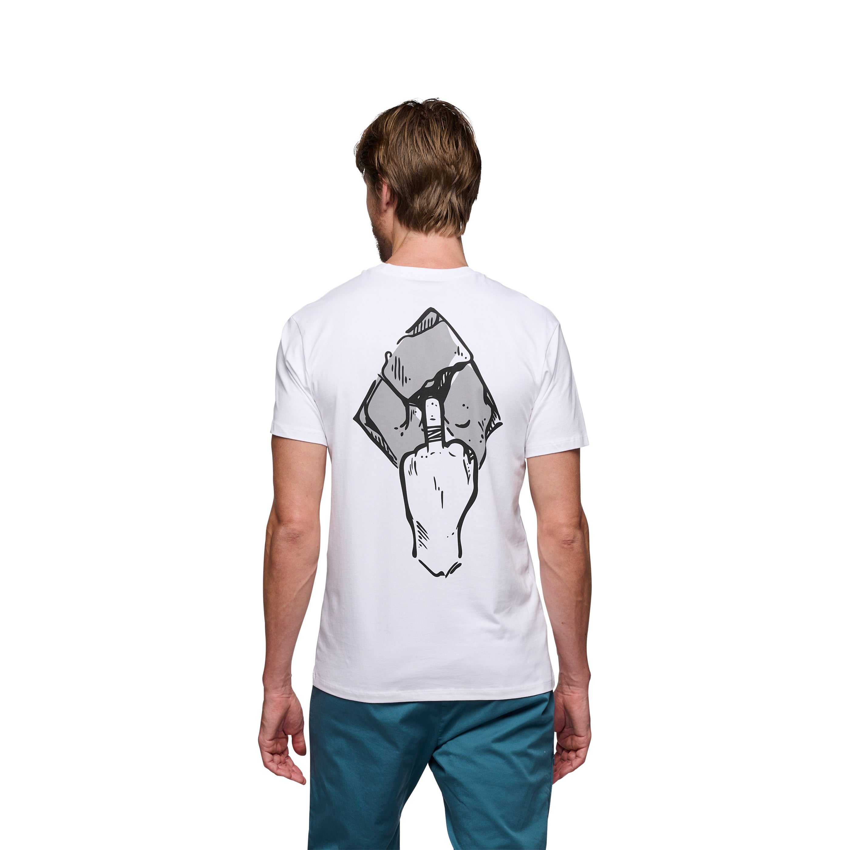 black-diamond-mono-pocket-tee-2nds-t-shirt-homme-coton-bio image 2