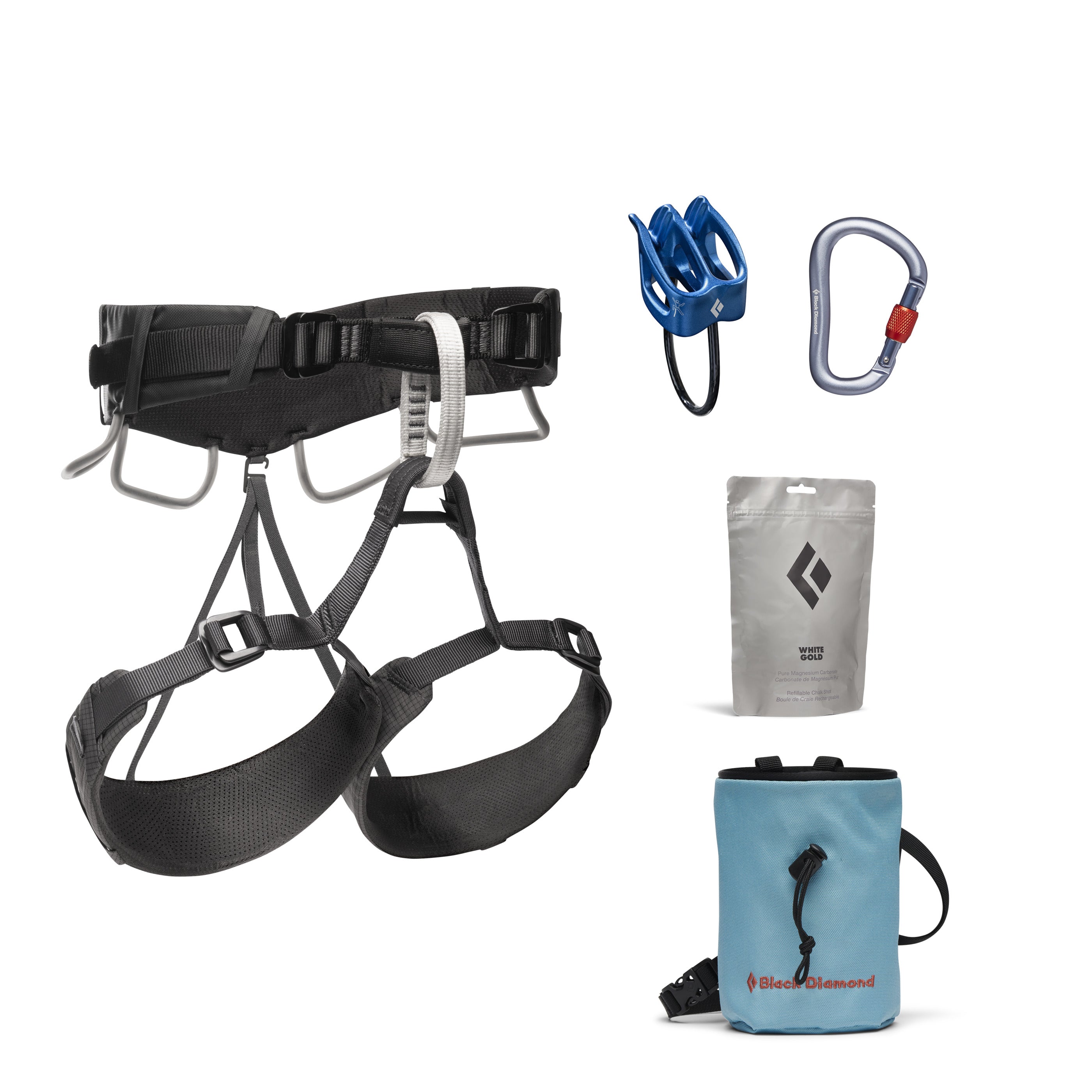 black-diamond-momentum-4s-harness-package-pack-baudrier-escalade-complet image 1