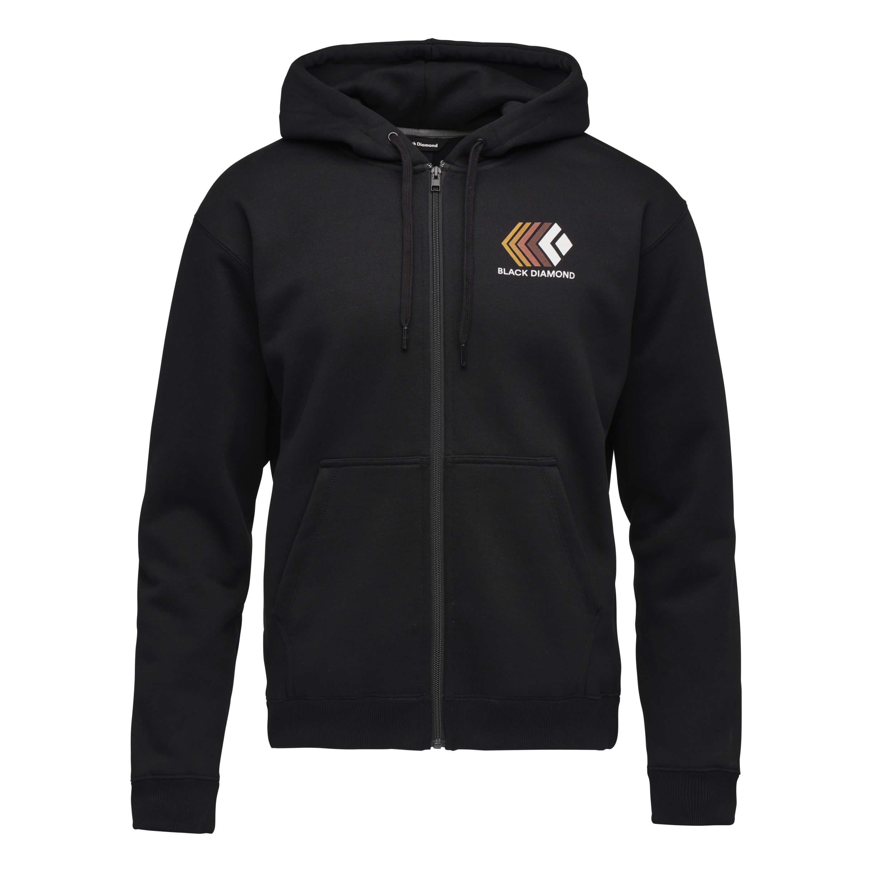 black-diamond-faded-full-zip-sweat-capuche-homme image 8
