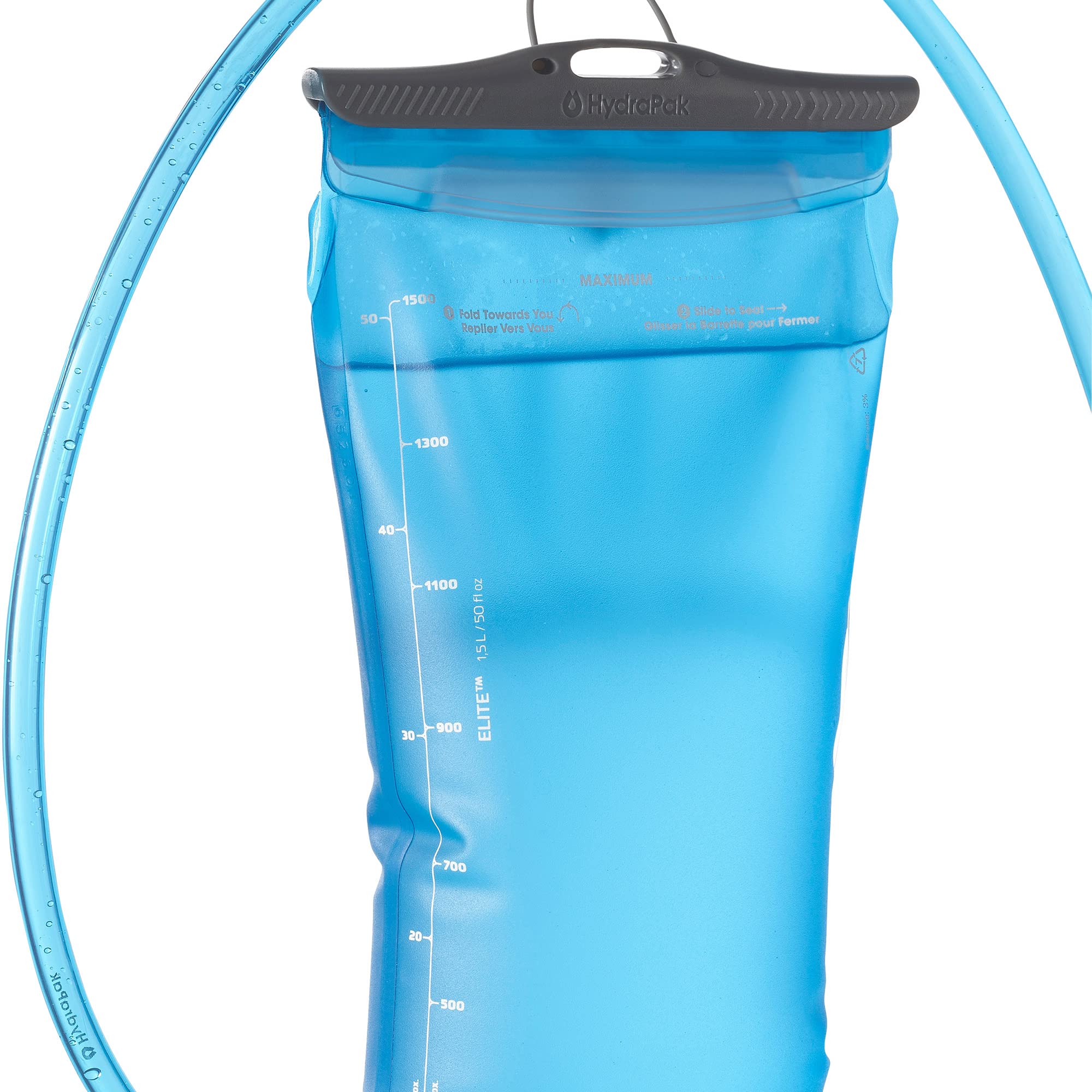salomon-soft-reservoir-1-5-l-clear-blue-poche-eau-trail image 2