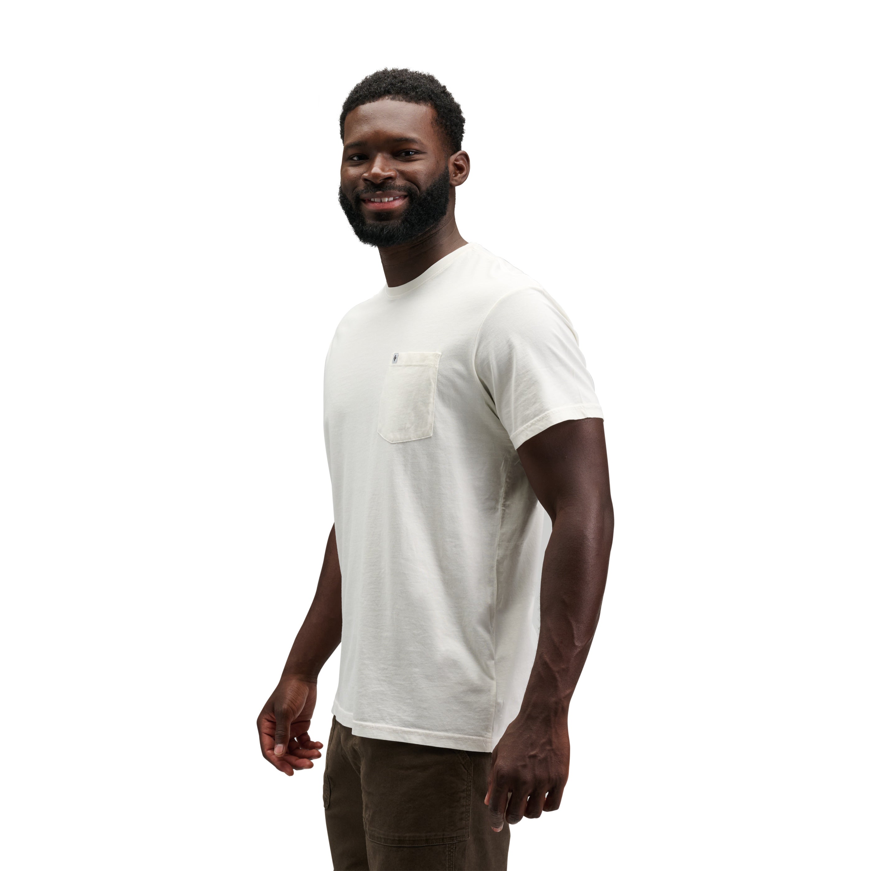 black-diamond-men-s-diamond-patch-short-sleeve-pocket-tee-t-shirt-coton-homme image 2