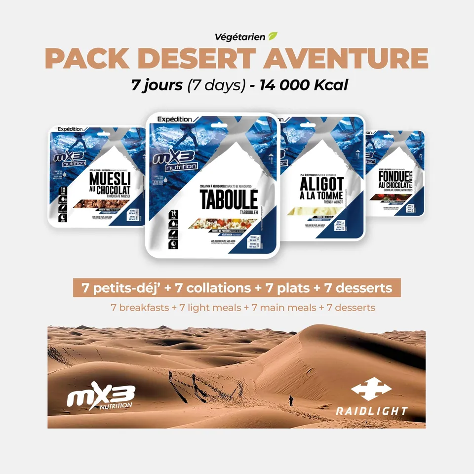 raidlight-mx3-pack-d-sert-v-g-tarien-7-jours-14000-kcal-lyophilis image 1