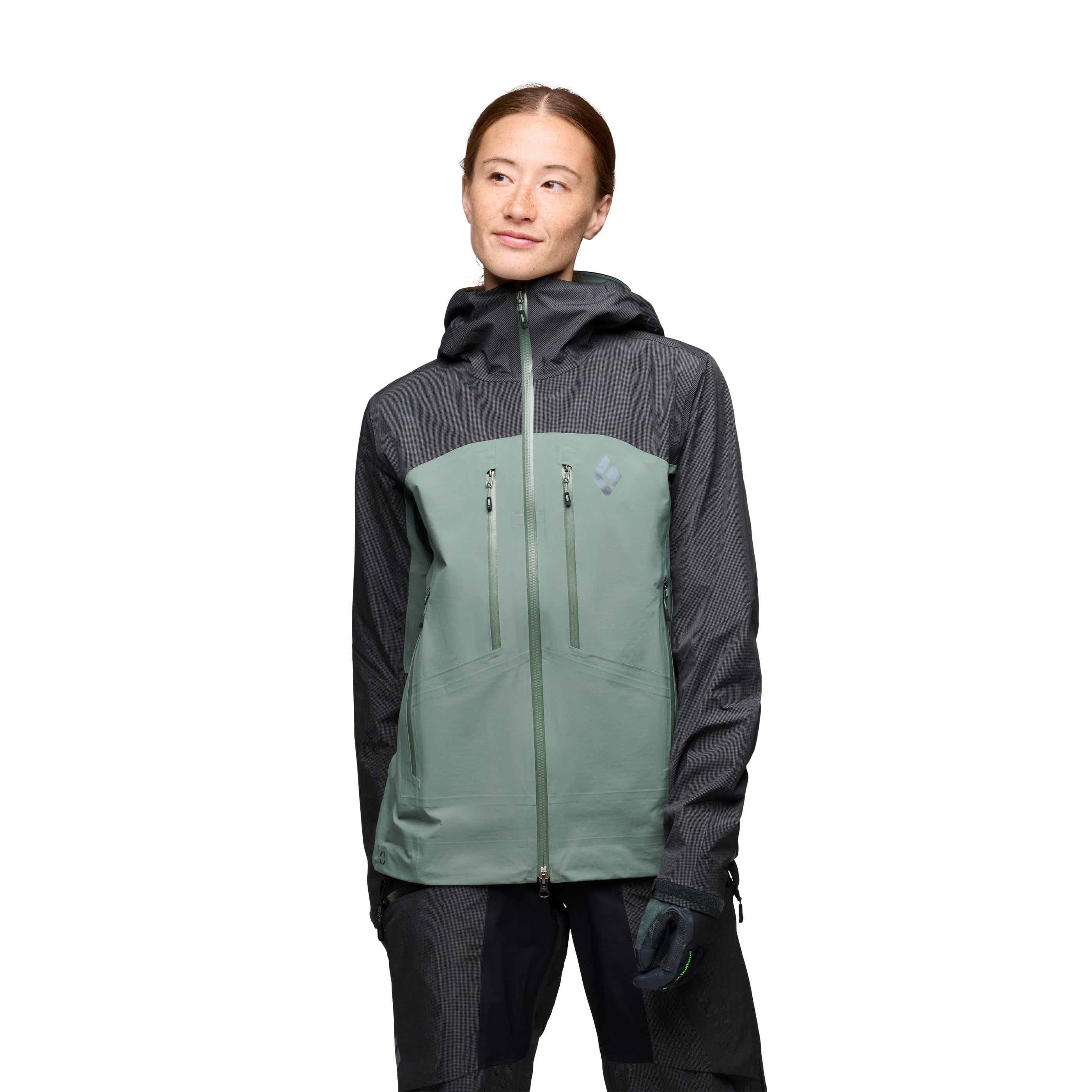 black-diamond-women-s-mission-alpine-shell-veste-hardshell image 2