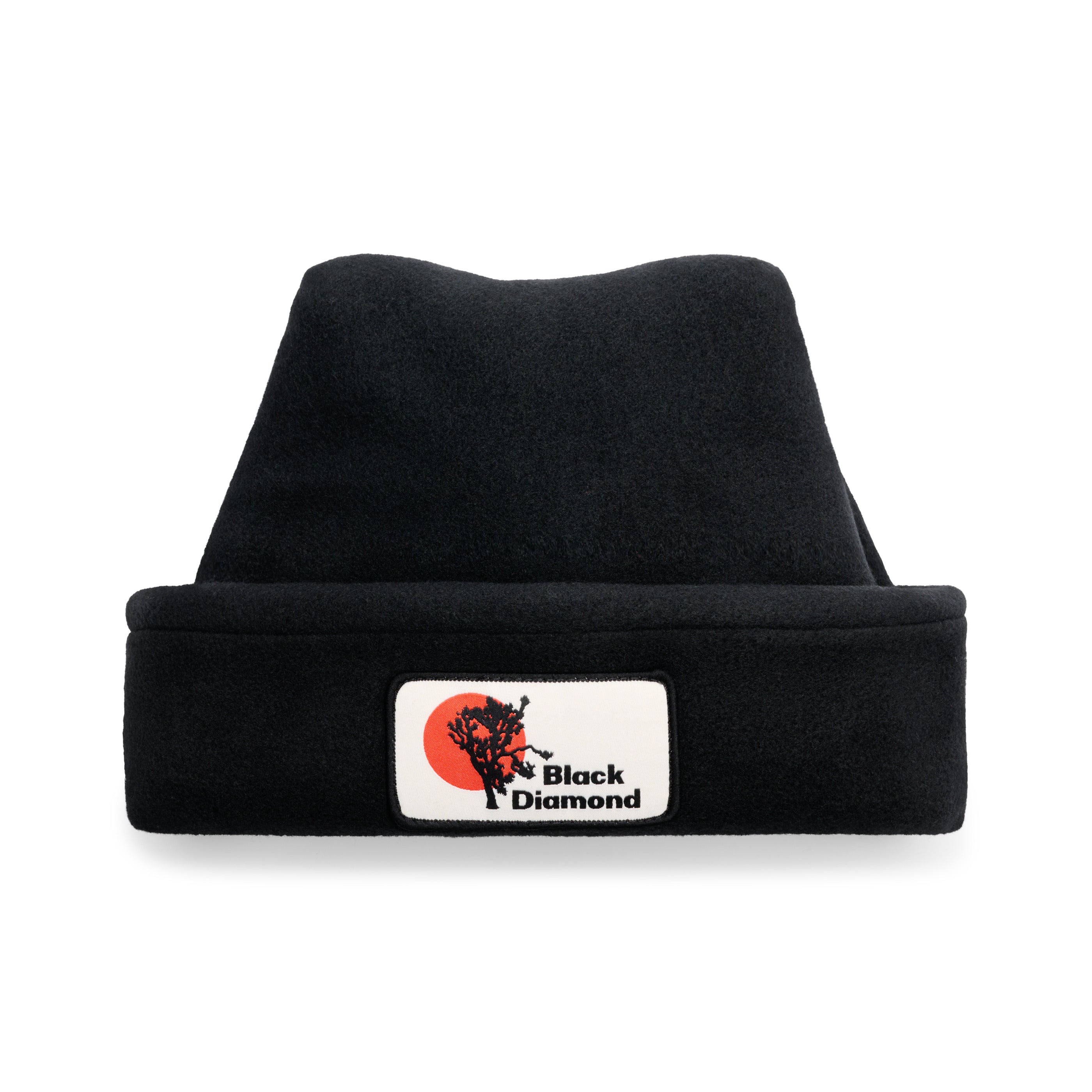 black-diamond-pointed-fleece-beanie-bonnet-polaire image 1