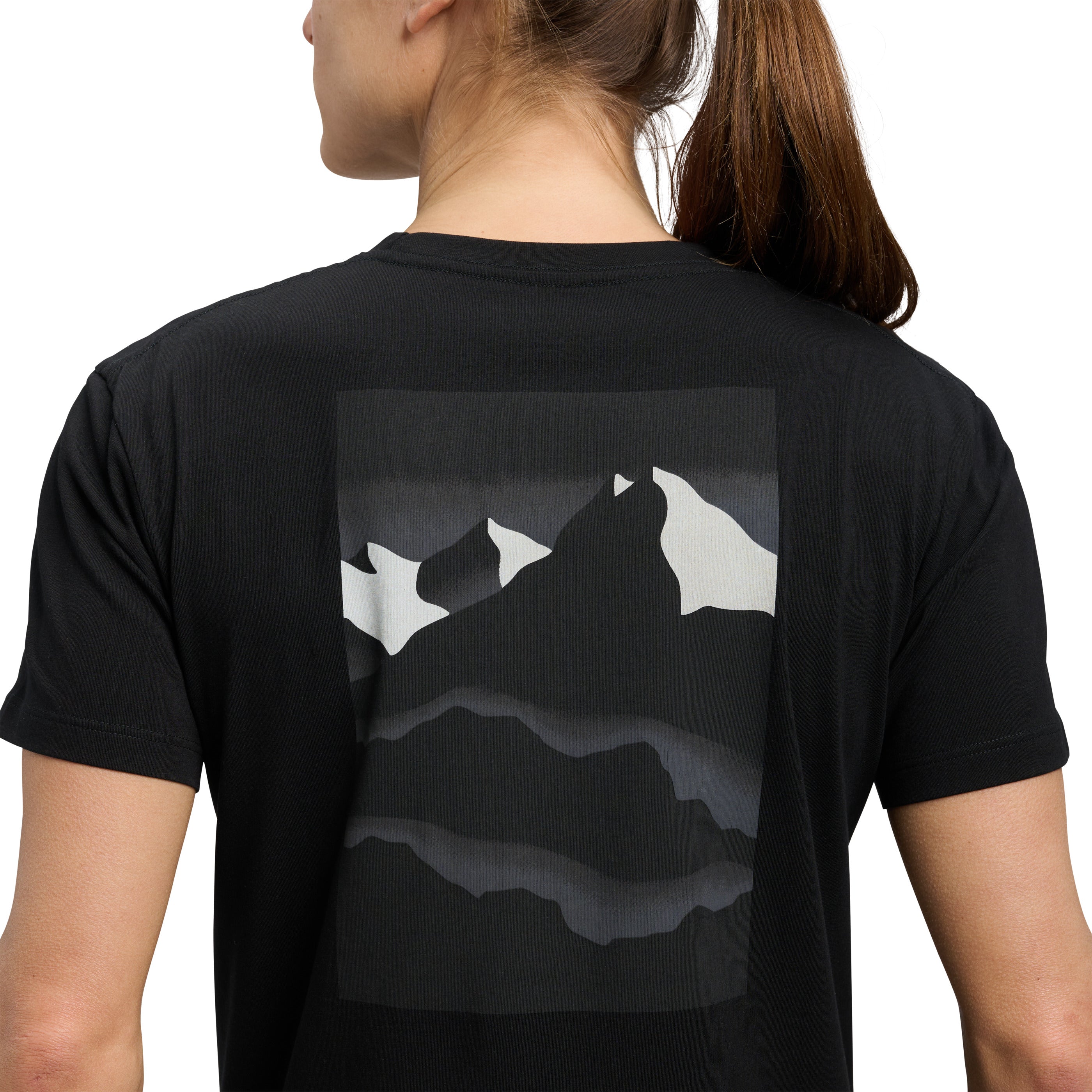 black-diamond-mountainscape-t-shirt-manches-courtes-femme image 7