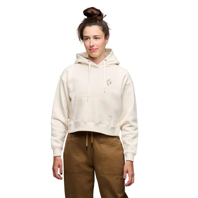 black-diamond-pine-diamond-po-cropped-hoody-femme image 1