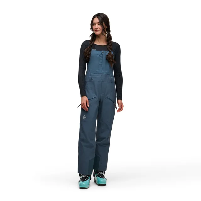 black-diamond-women-s-recon-stretch-bibs-salopette-ski-backcountry-imperm-able image 1
