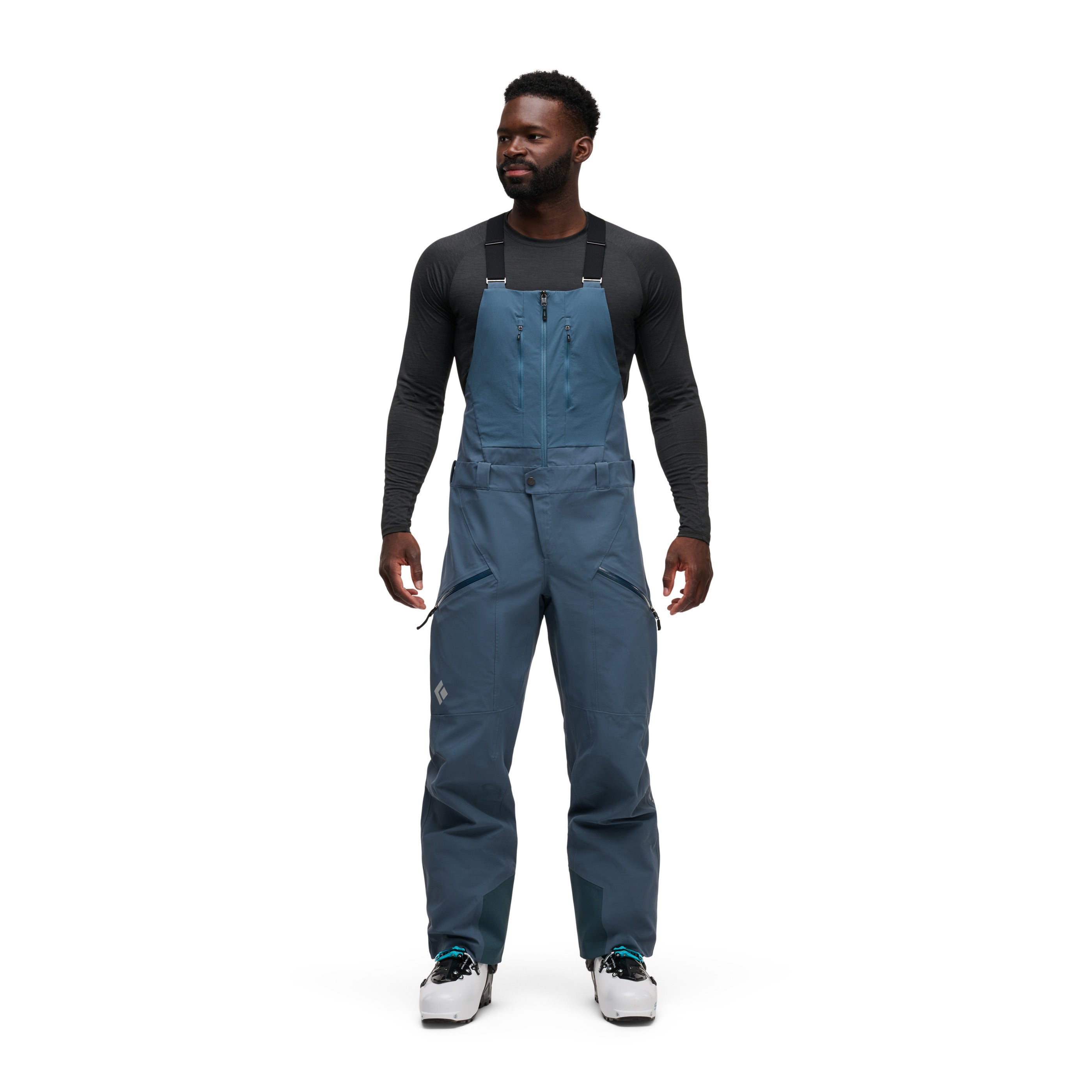 black-diamond-men-s-recon-stretch-bibs-salopette-ski image 1