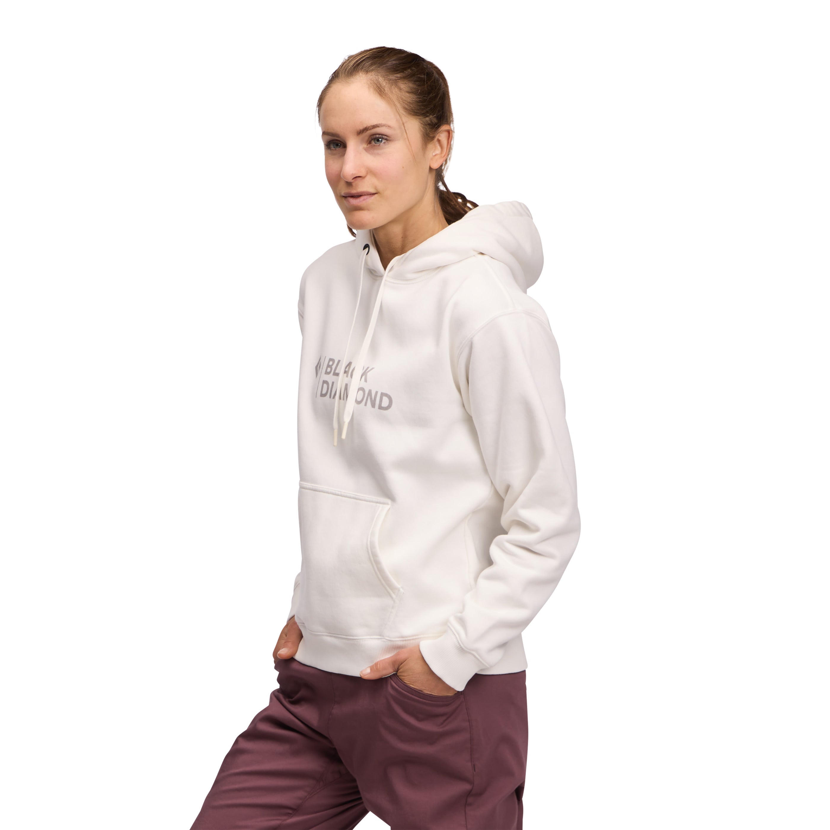 black-diamond-mini-stacked-sweat-femme-capuche image 5