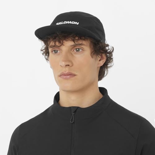 salomon-logo-5-panneaux-casquette-coton image 7