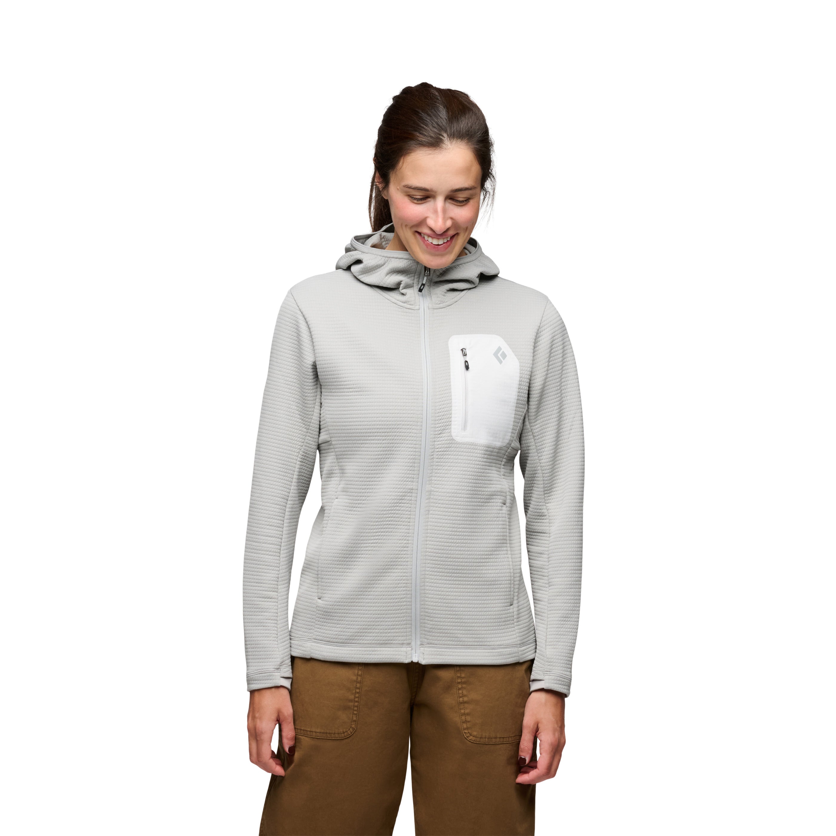 black-diamond-women-s-diverge-full-zip-hoody-polaire-zipp-e-femme image 6