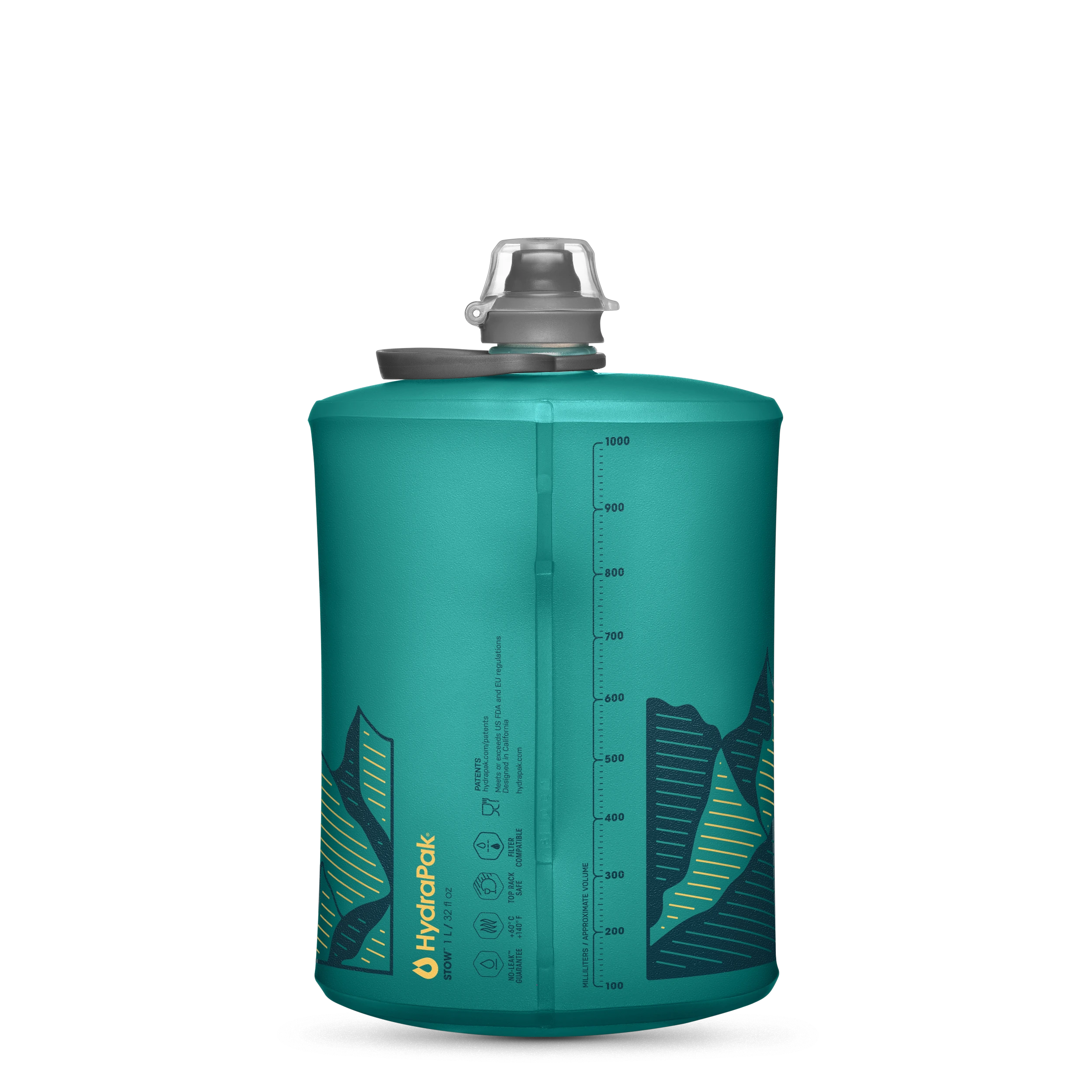 hydrapak-stow-1l-gourde-souple-pliable-1-litre image 6