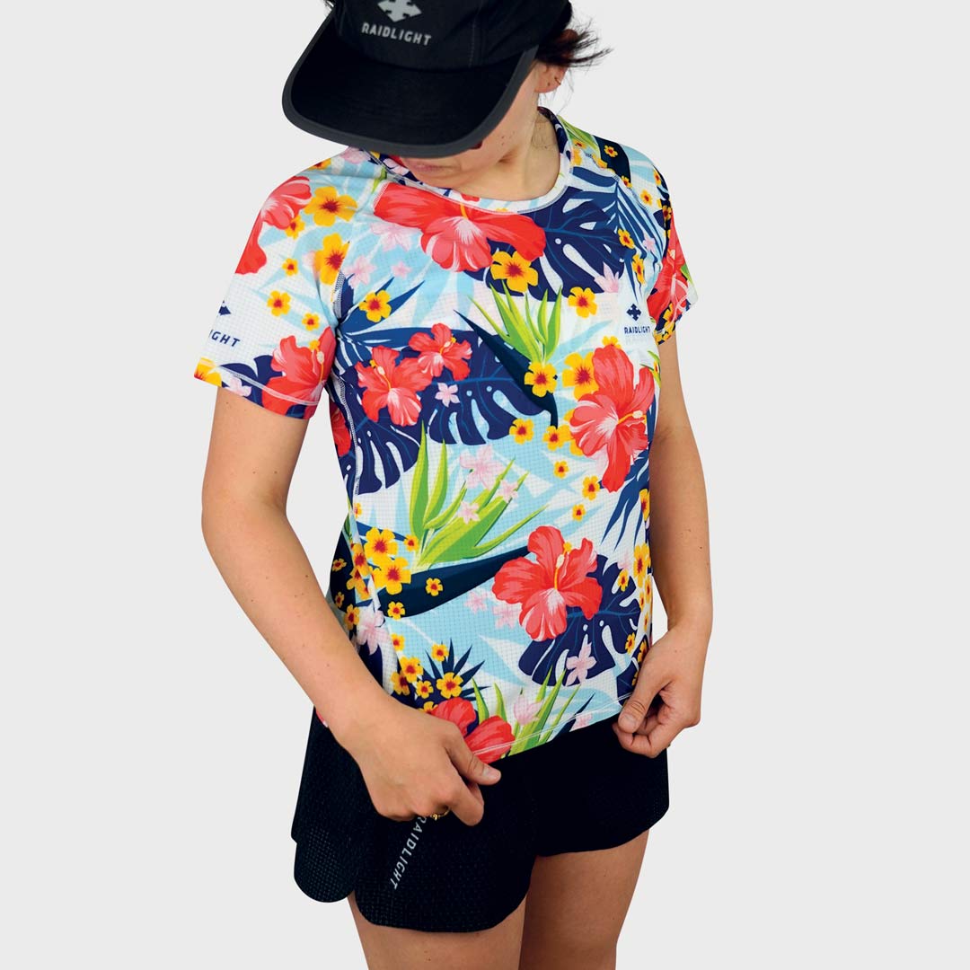 raidlight-ecodry-flower-maillot-trail-femme-respirant image 8