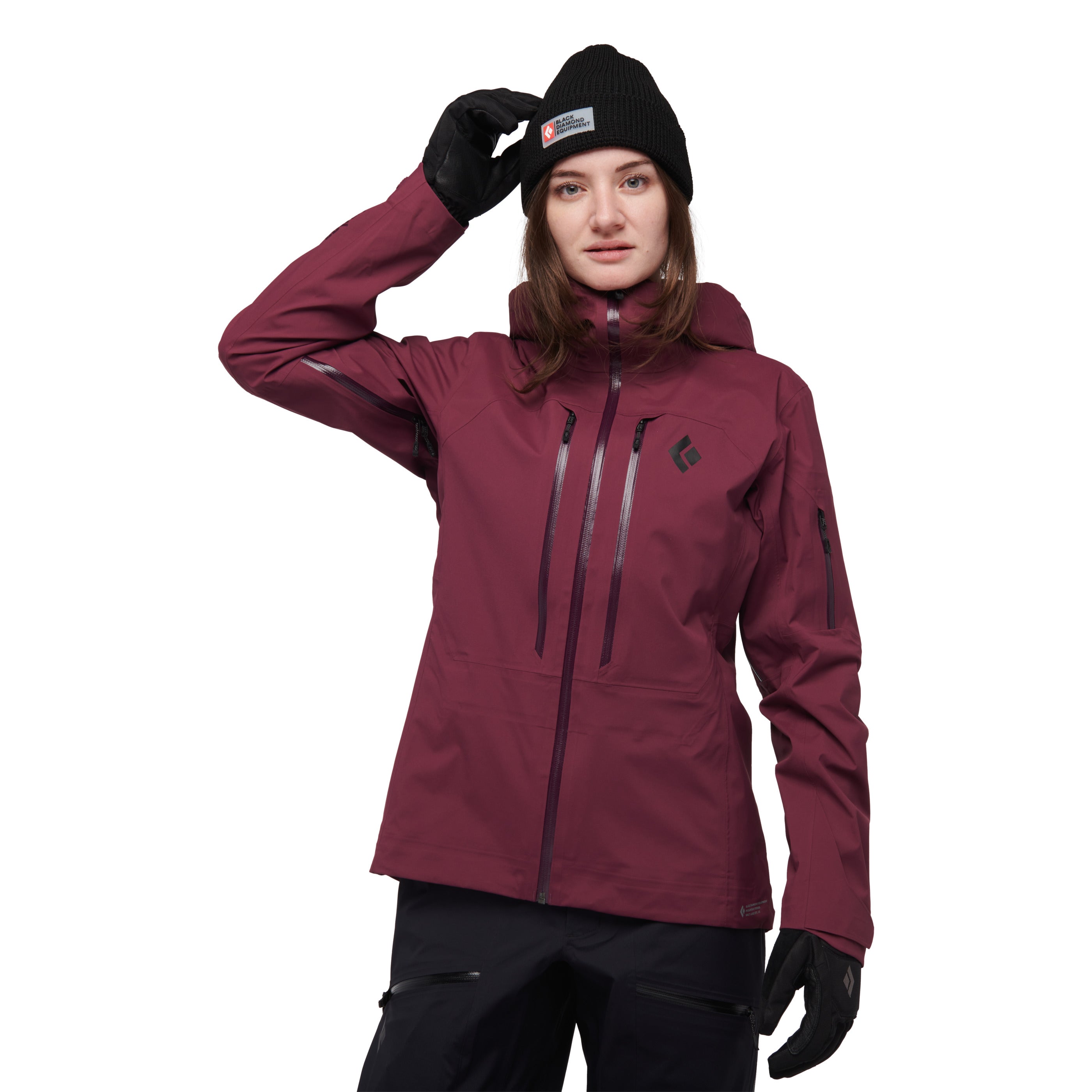black-diamond-recon-lt-stretch-shell-femme-veste-3l-past-season image 6