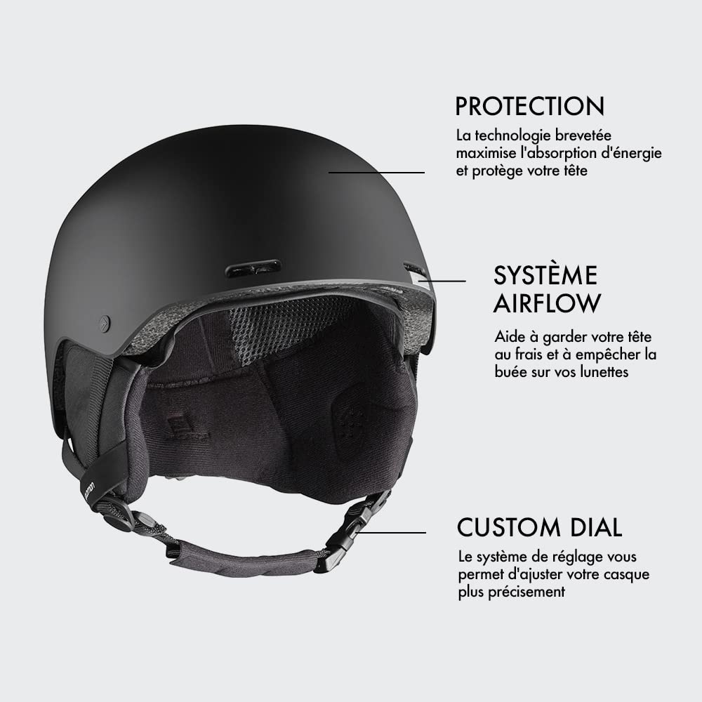 salomon-brigade-casque-de-ski-homme-noir-eps-4d image 3