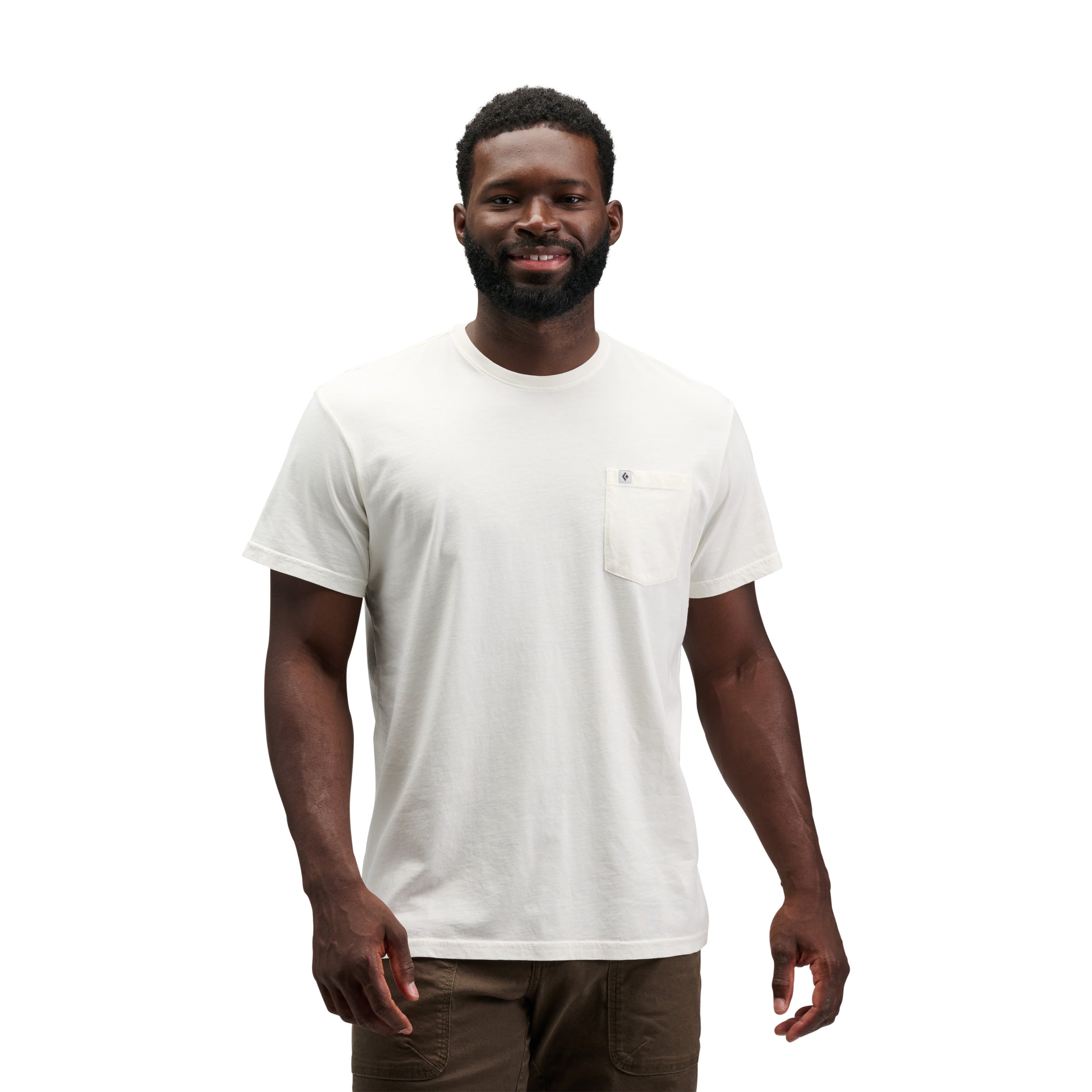black-diamond-men-s-diamond-patch-short-sleeve-pocket-tee-t-shirt-coton-homme image 1