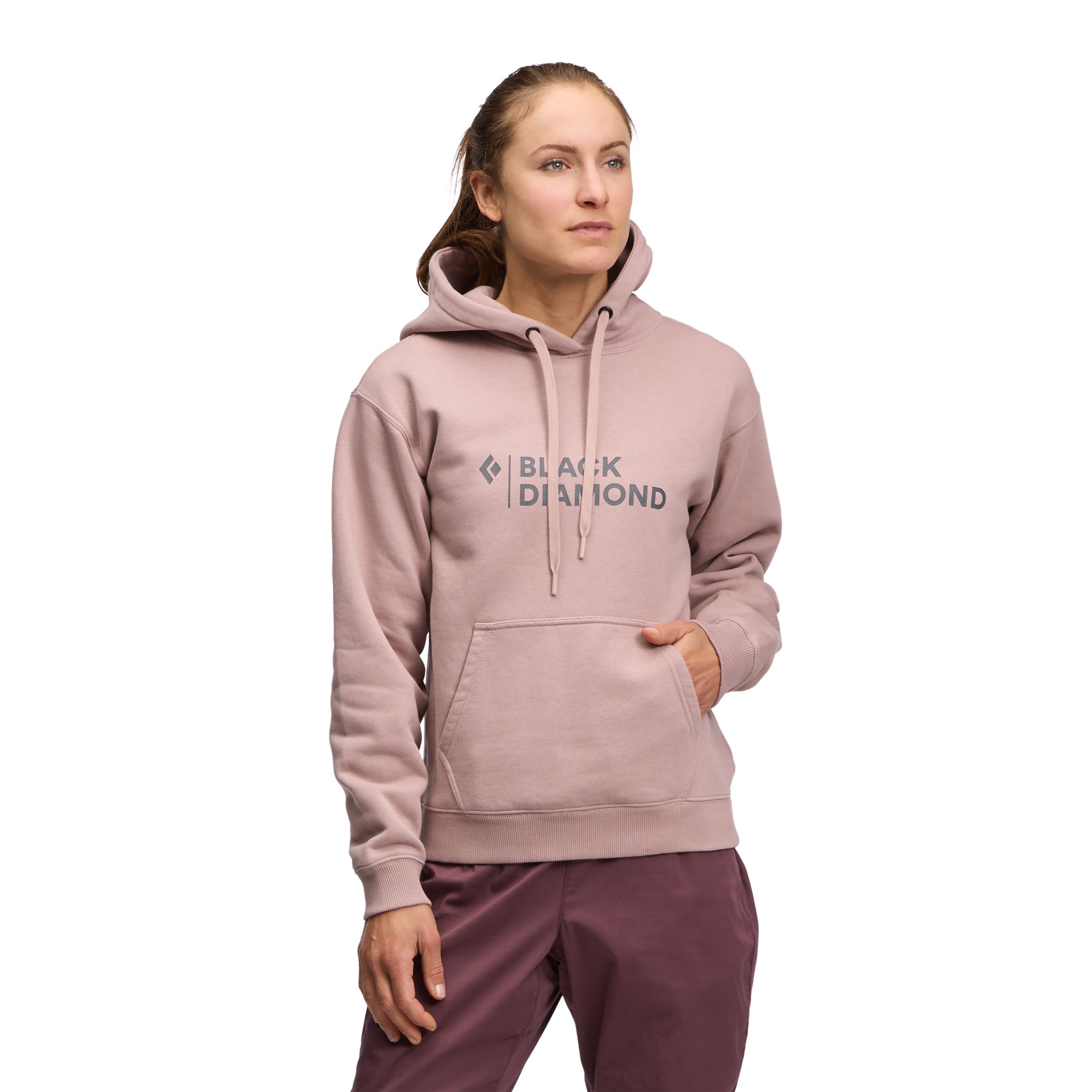 black-diamond-mini-stacked-sweat-femme-capuche image 7