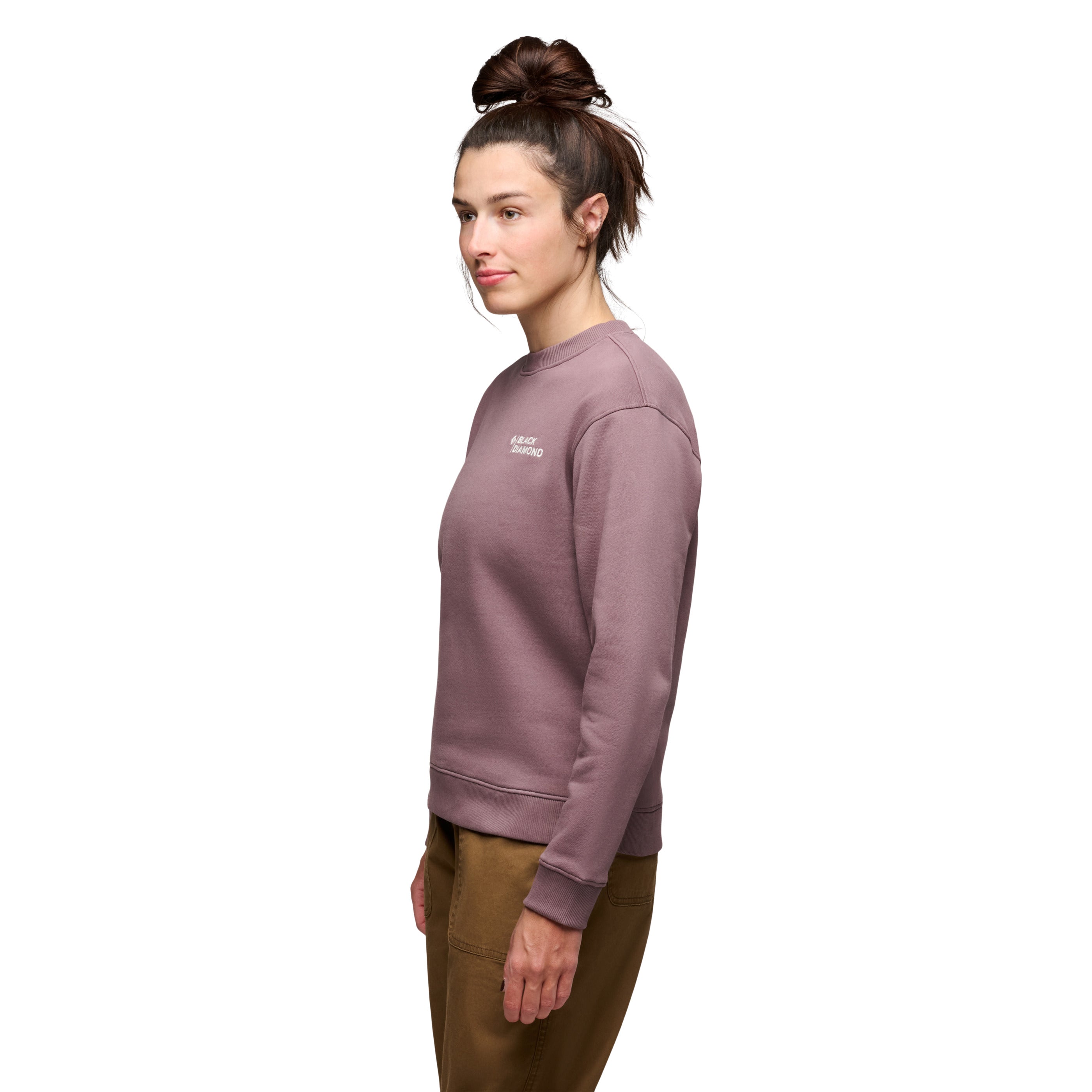 black-diamond-mini-stacked-sweat-crewneck-femme image 6