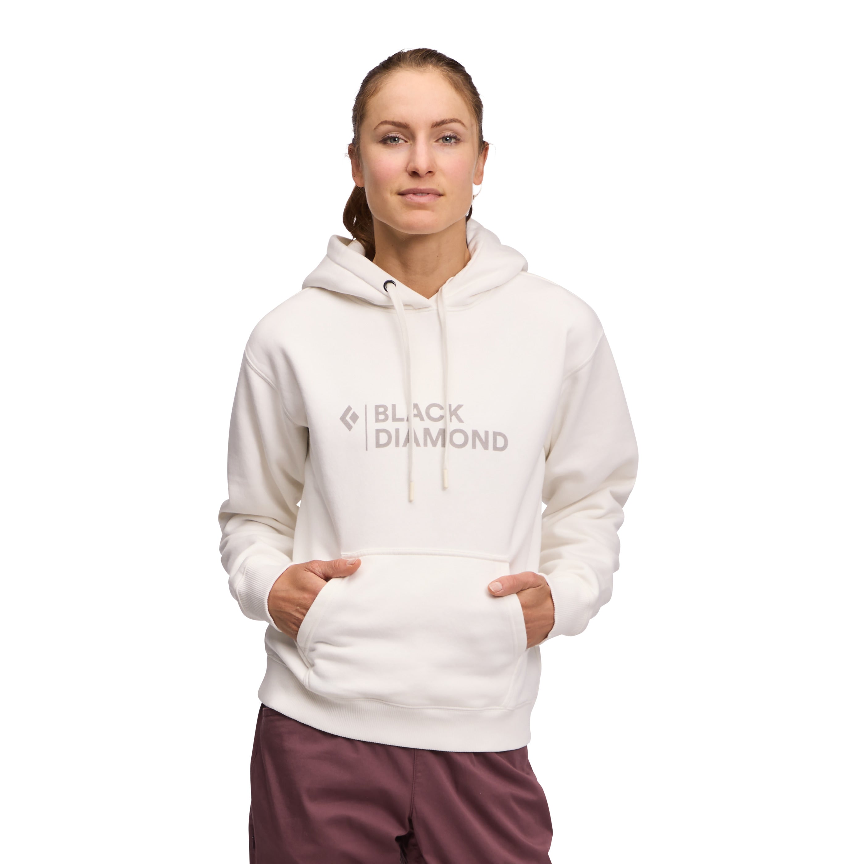 black-diamond-mini-stacked-sweat-femme-capuche image 4