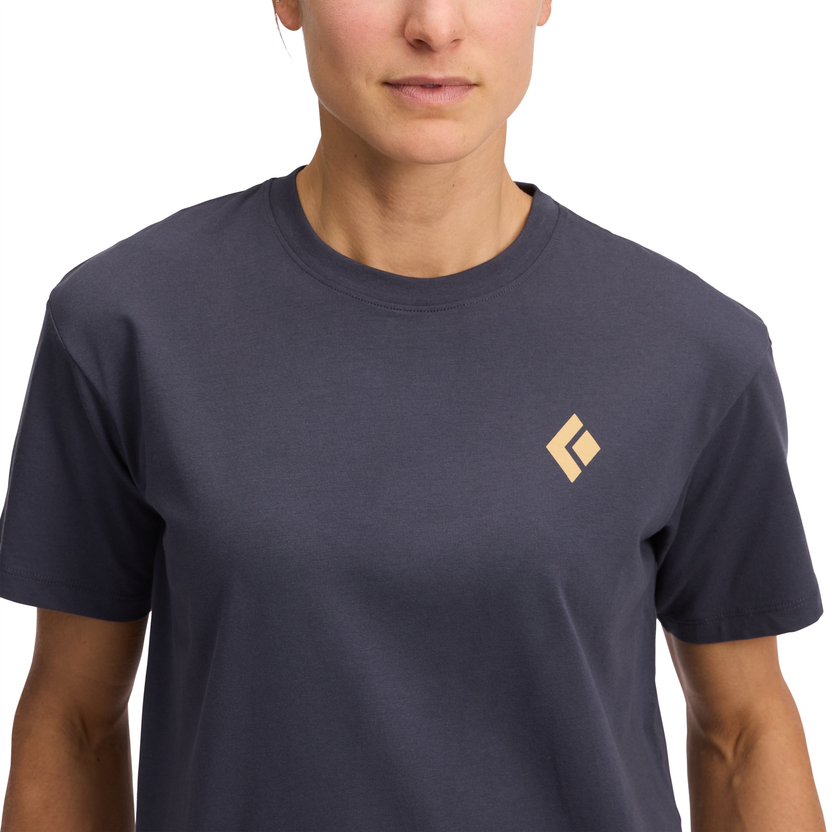 black-diamond-heritage-badge-t-shirt-femme-manches-courtes image 6