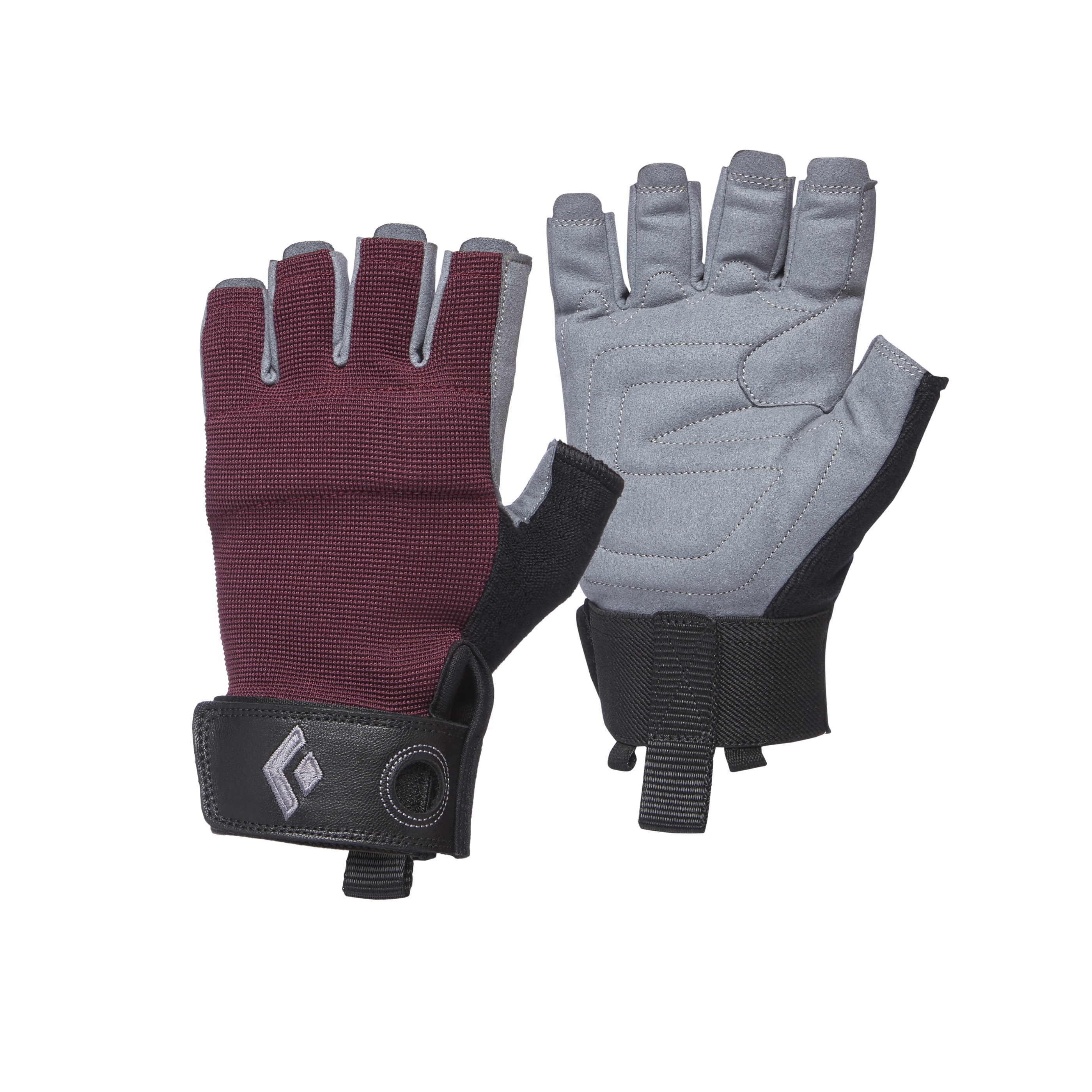 black-diamond-crag-gants-mi-doigts-femme-gants-d-assurage-escalade image 2