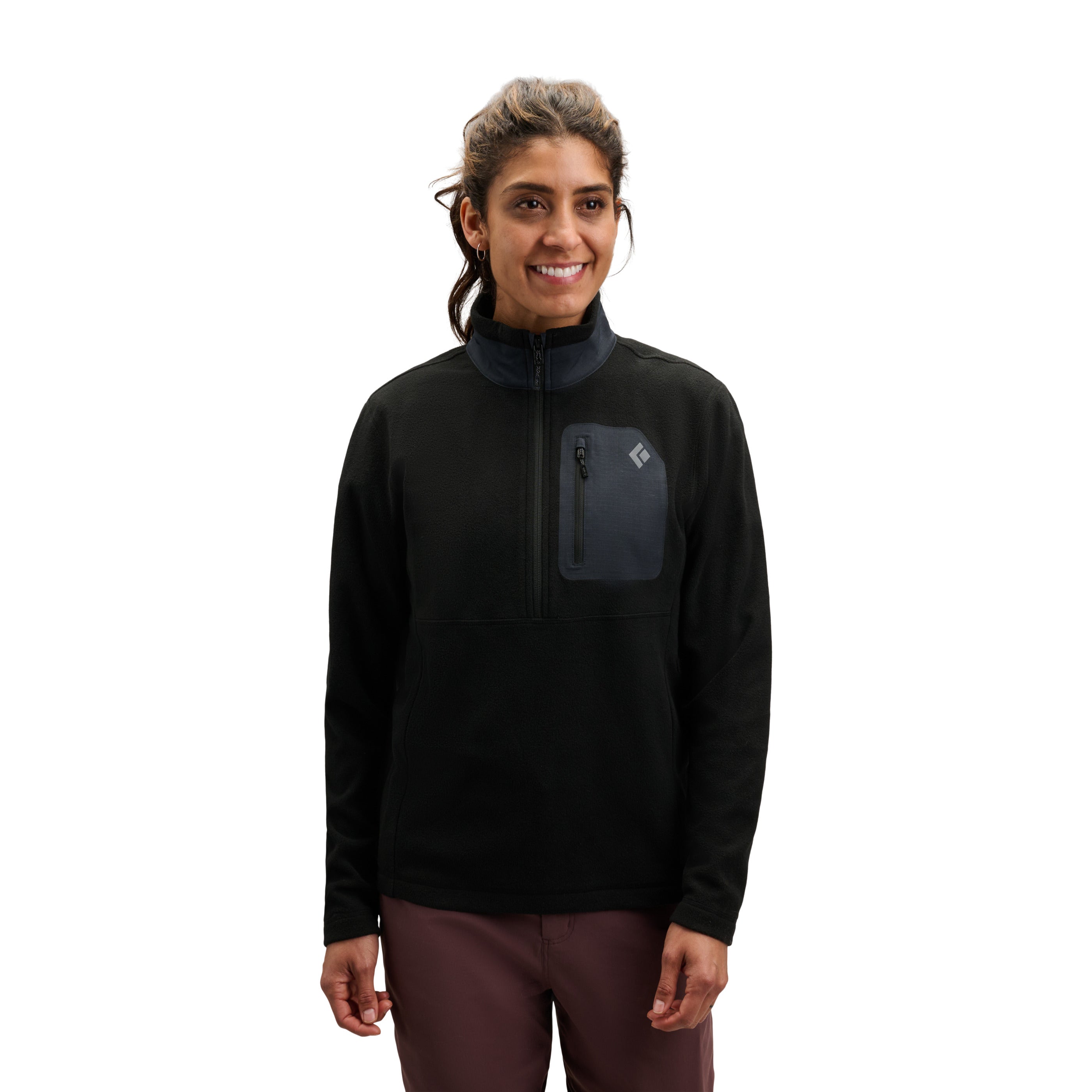 black-diamond-rift-half-zip-veste-polaire-femme image 1