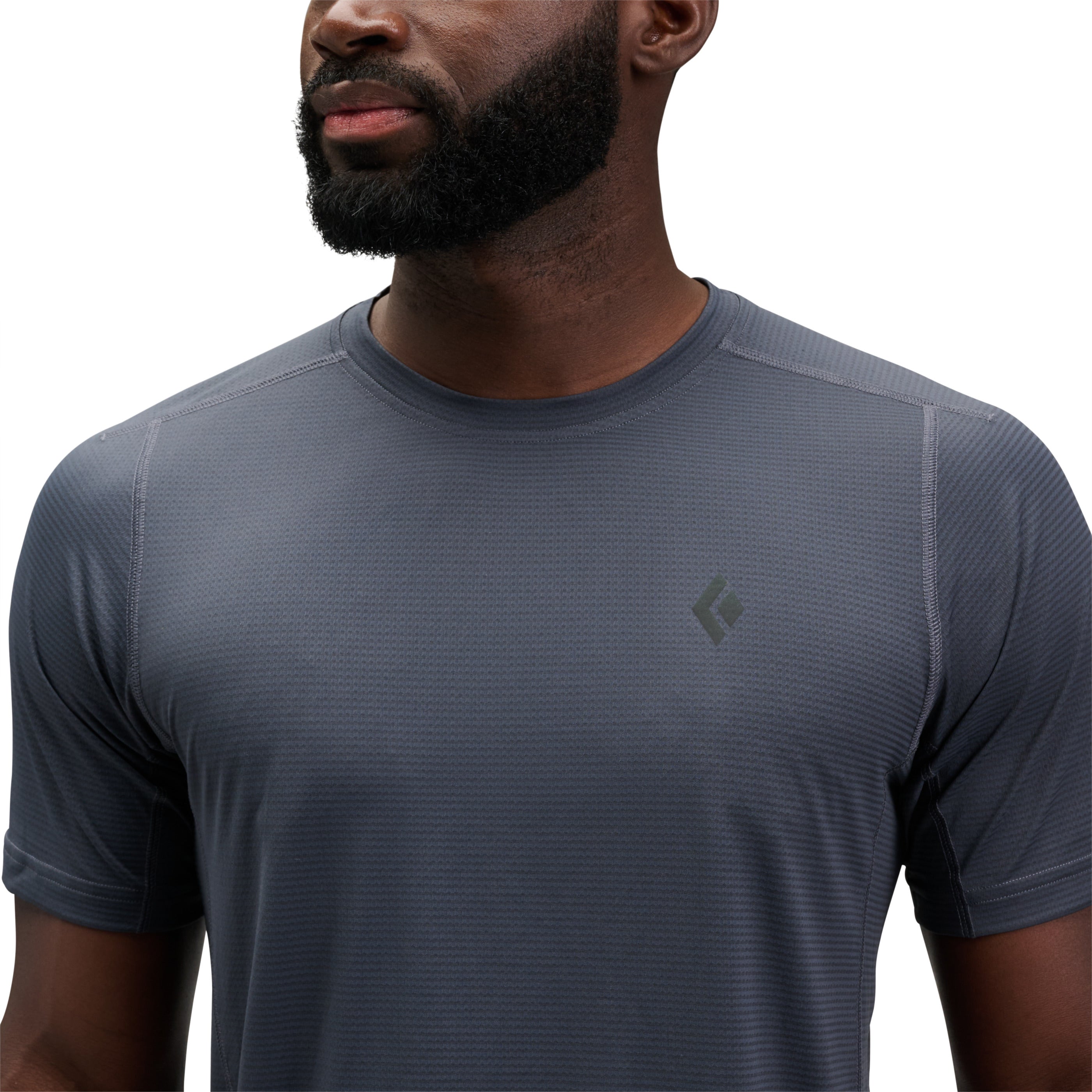 black-diamond-distance-tee-manches-courtes-homme-t-shirt-trail-respirant image 5
