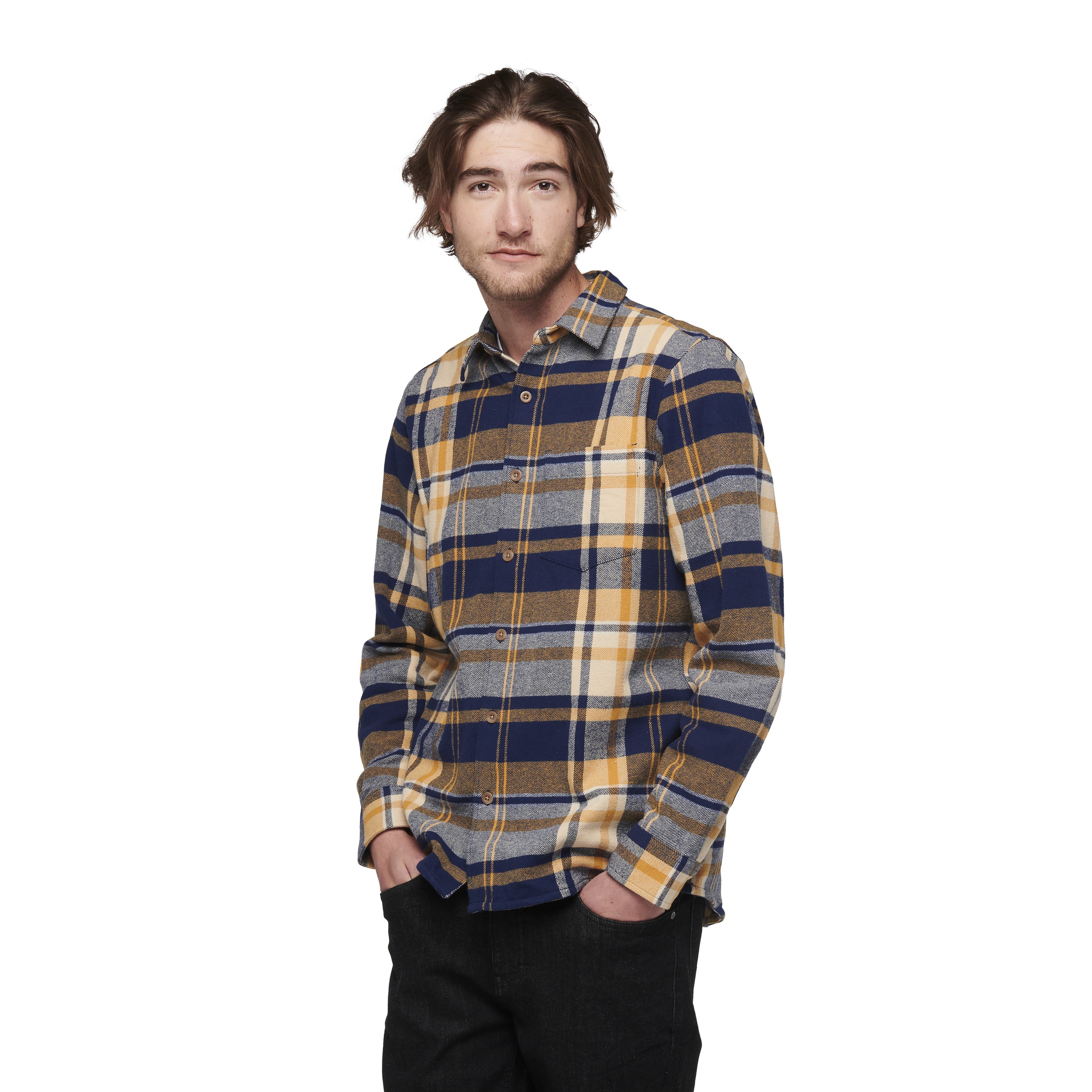 black-diamond-men-s-project-flannel-chemise-flanelle-coton-bio image 8
